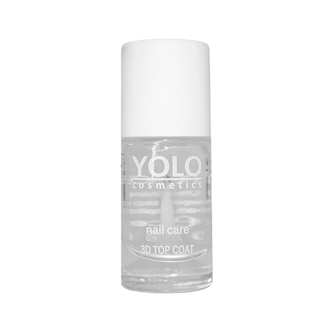 يالو توب كوت  10مل شفاف لامع 3دي ثلاثي الابعاد