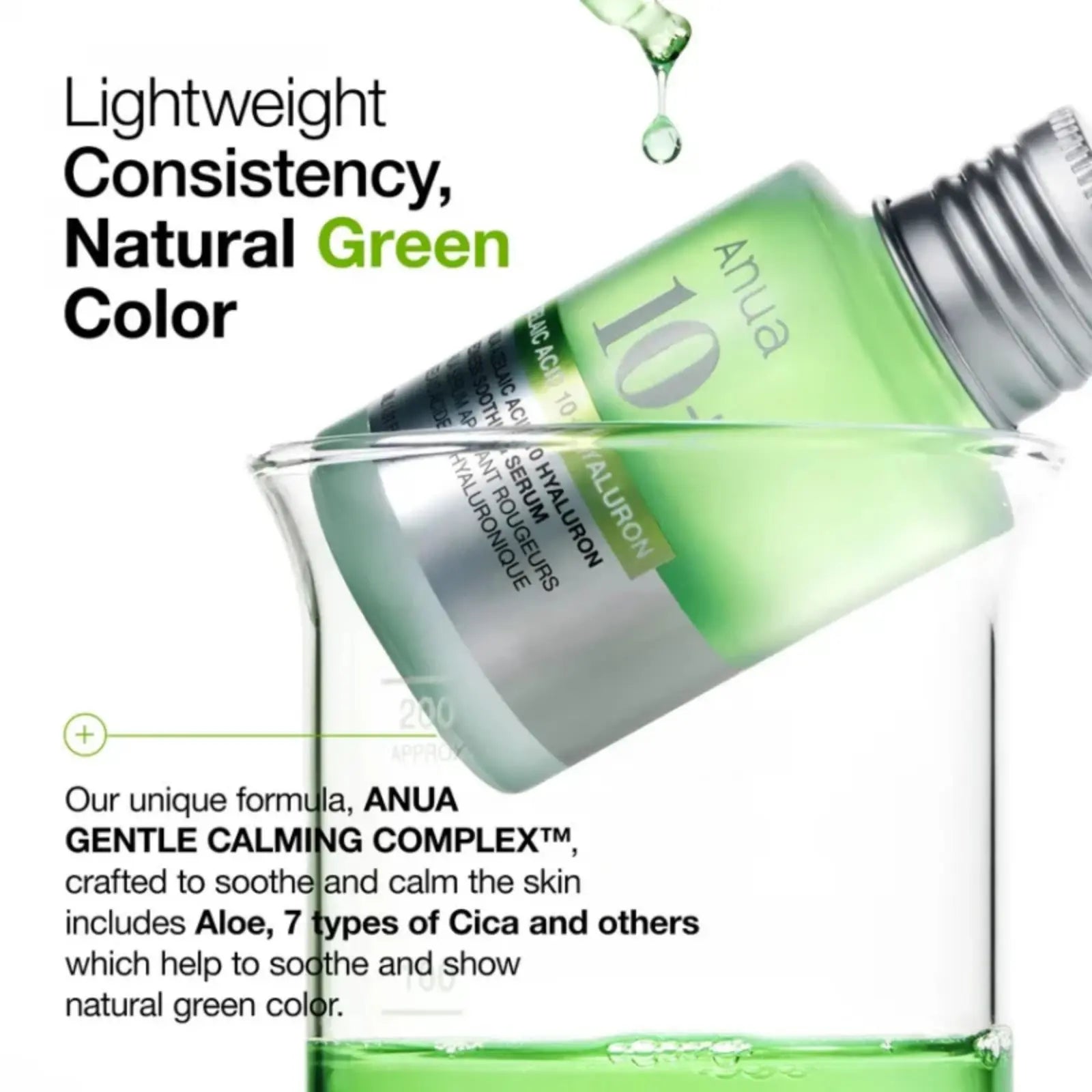 ANUA Azelaic Acid 10+ hyaluron Redness Soothing Serum 30ml