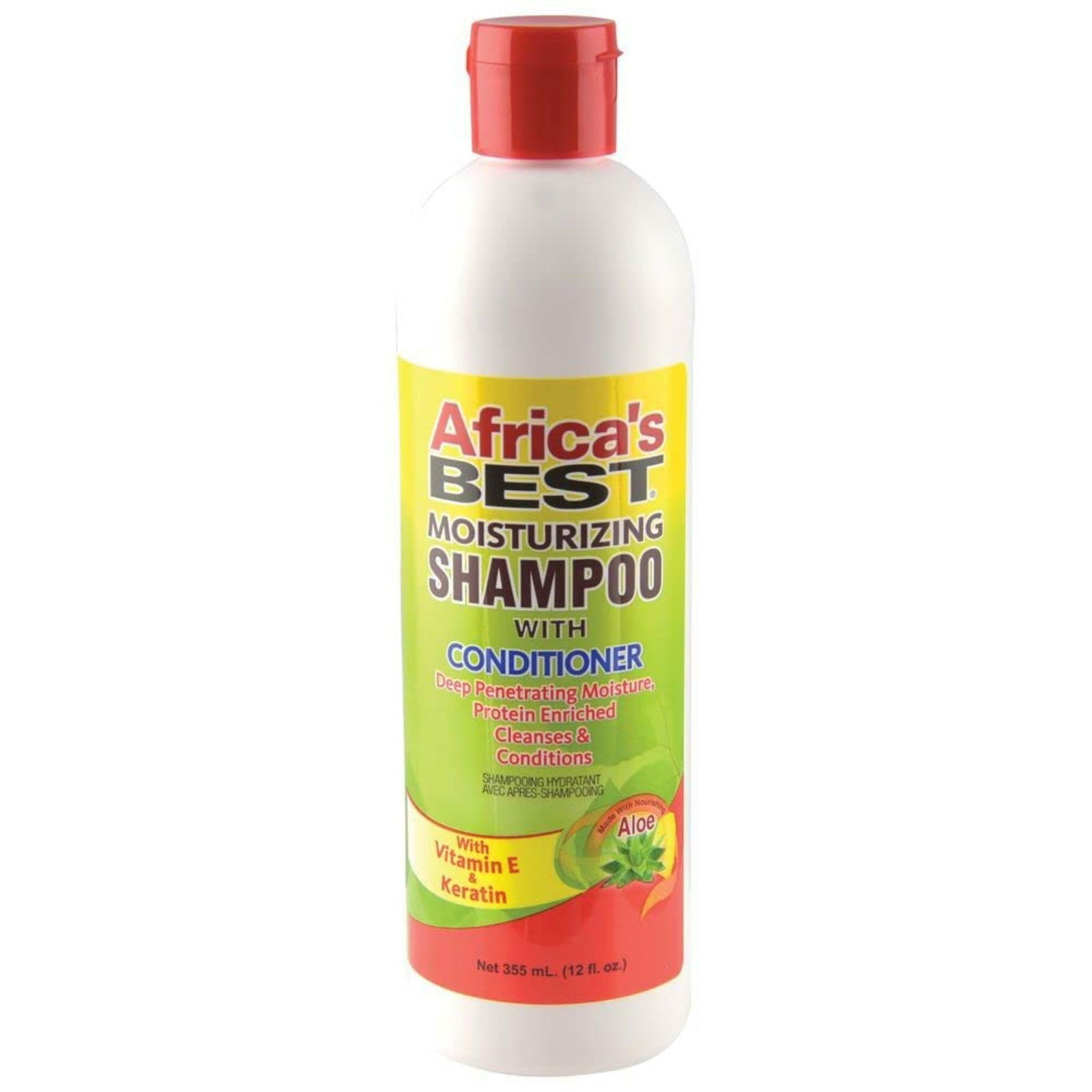 Africa's Best Moisturizing Shampoo With Conditioner 355 ml - ZaDa beauty