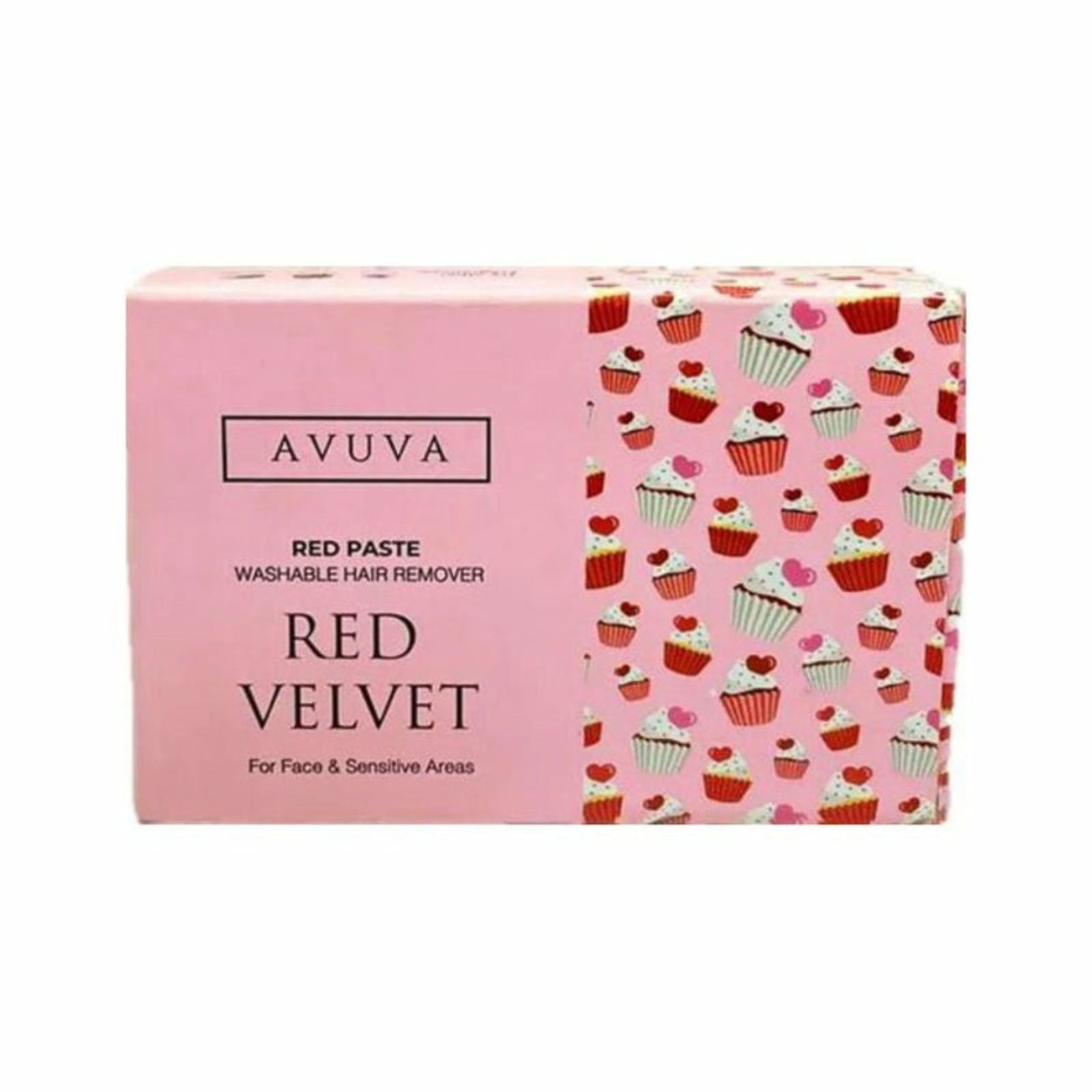 Avuva Red Velvet cold wax hair removal 100gm - ZaDa beauty