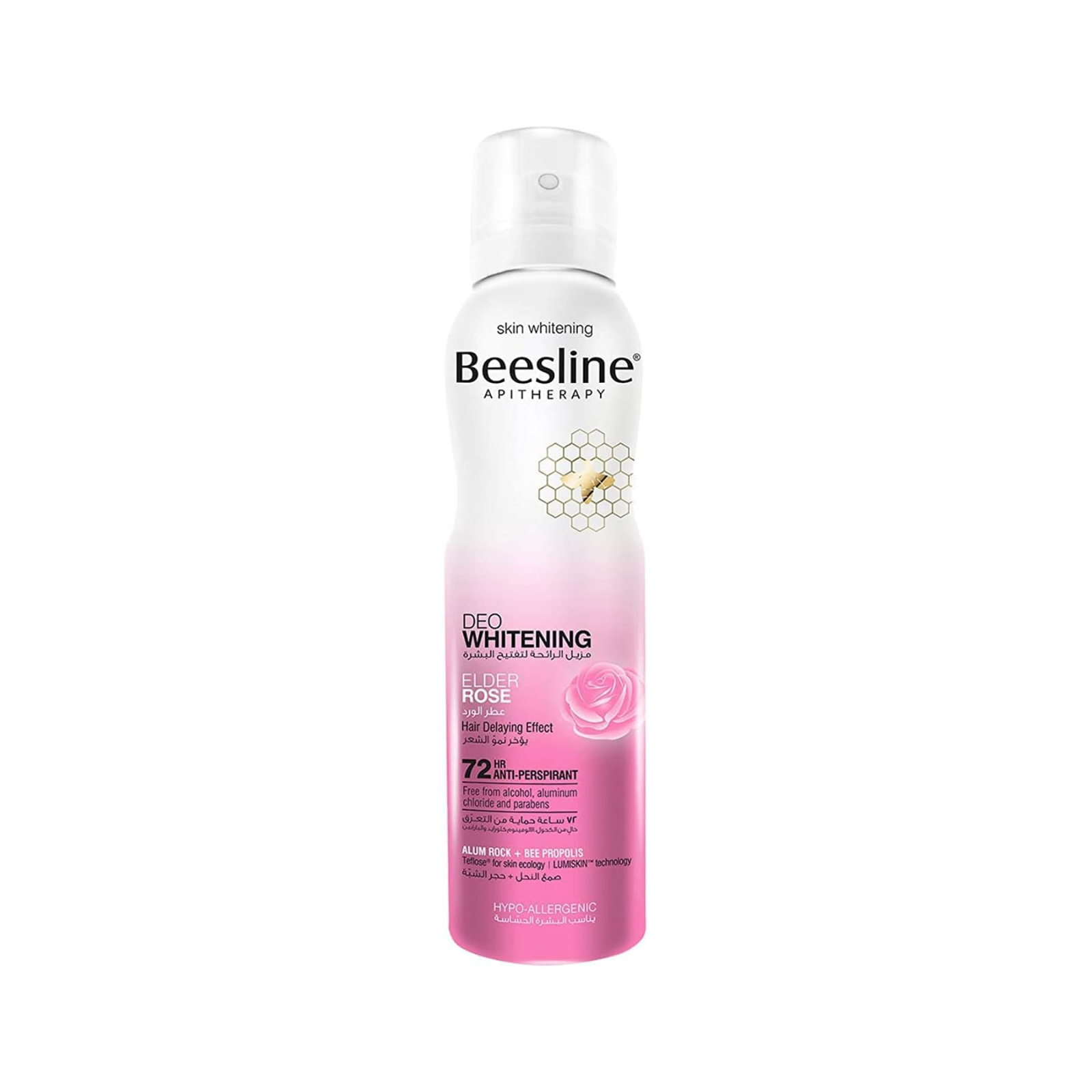 Beesline Deo Whitening Elder Rose 72h Protection 150 ml