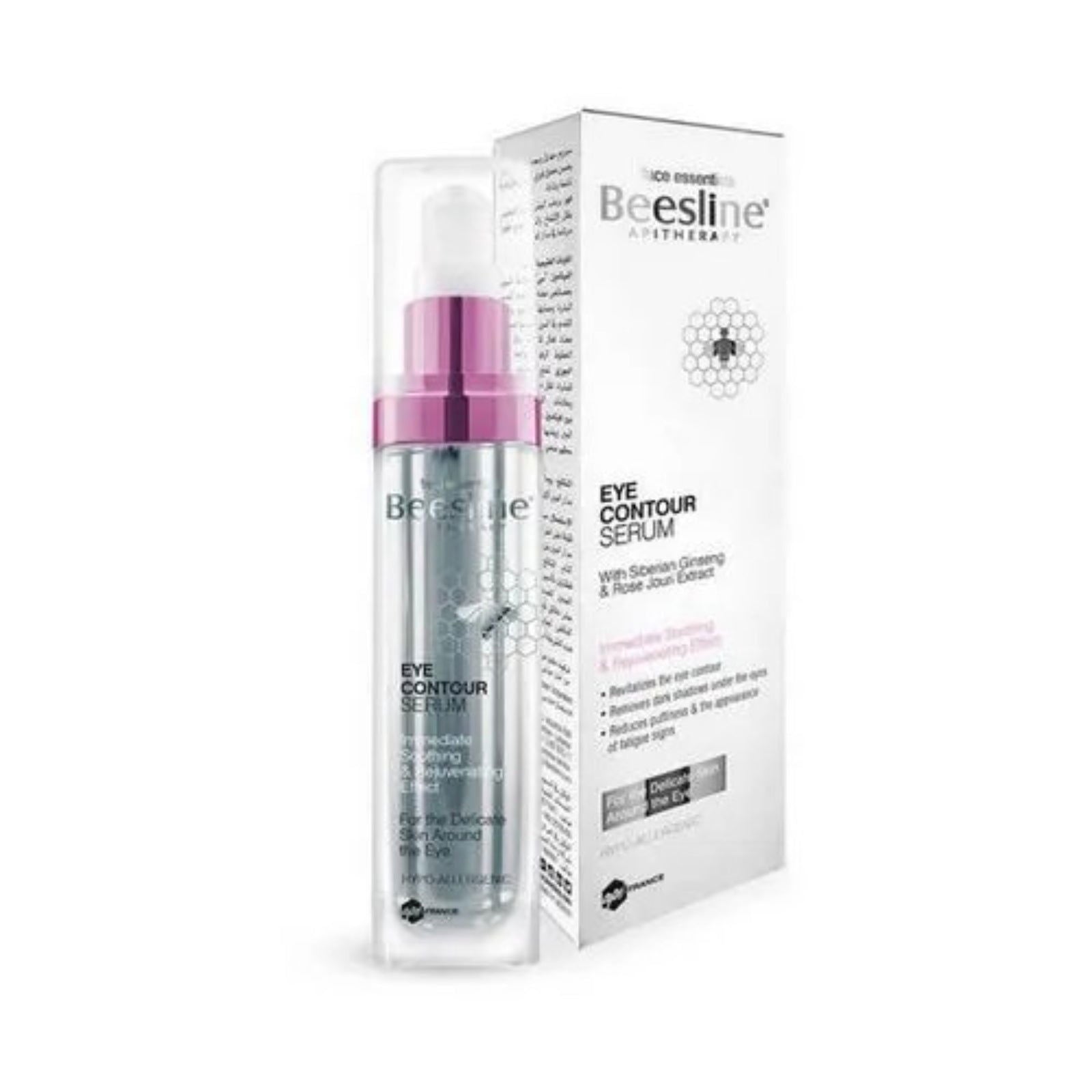 Beesline Eye Contour Serum with Ginseng and Rosehip Extract 30ml - ZaDa beauty