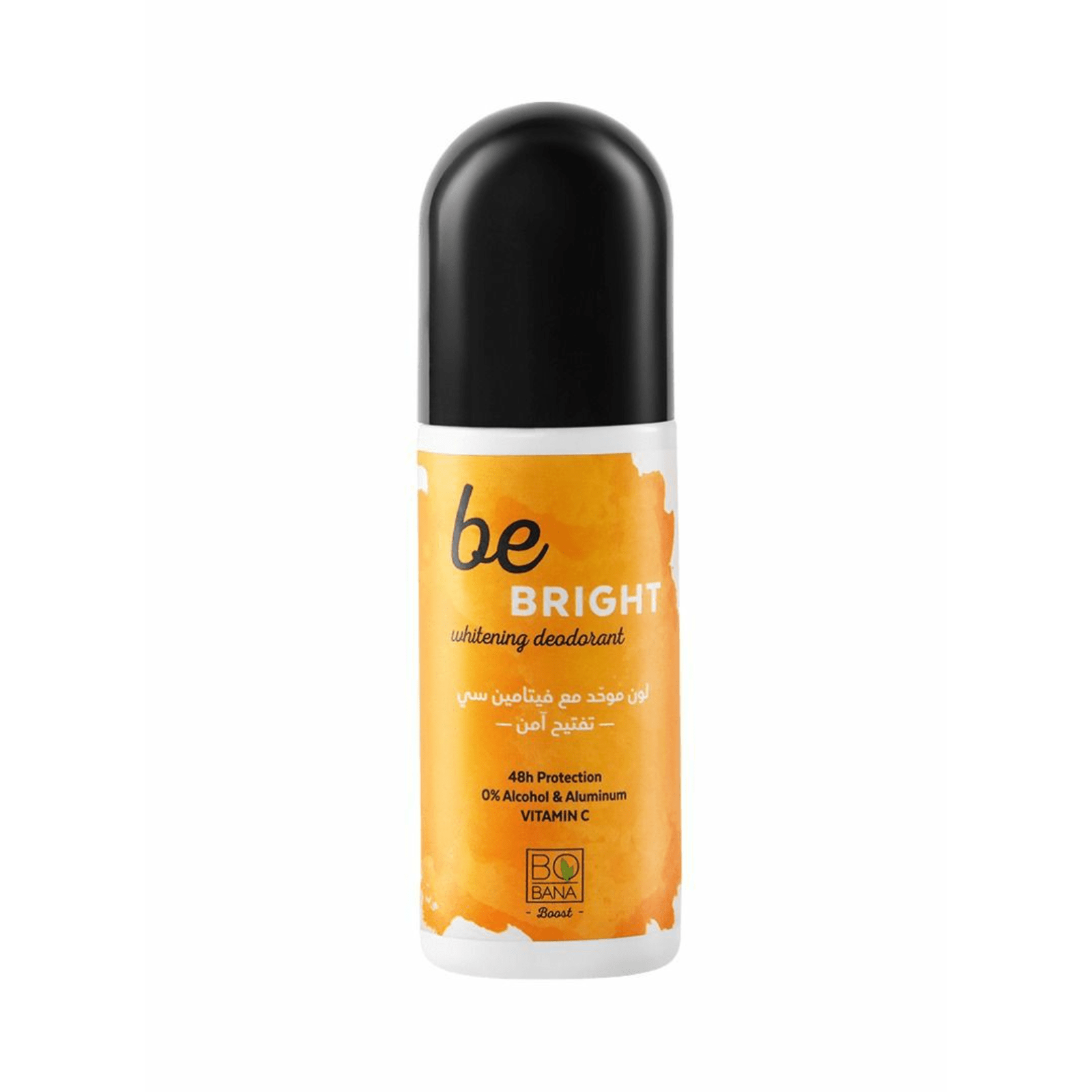 Bobana Be Bright Whitening Deodorant Roll-On With Vitamin C 80ml - ZaDa beauty