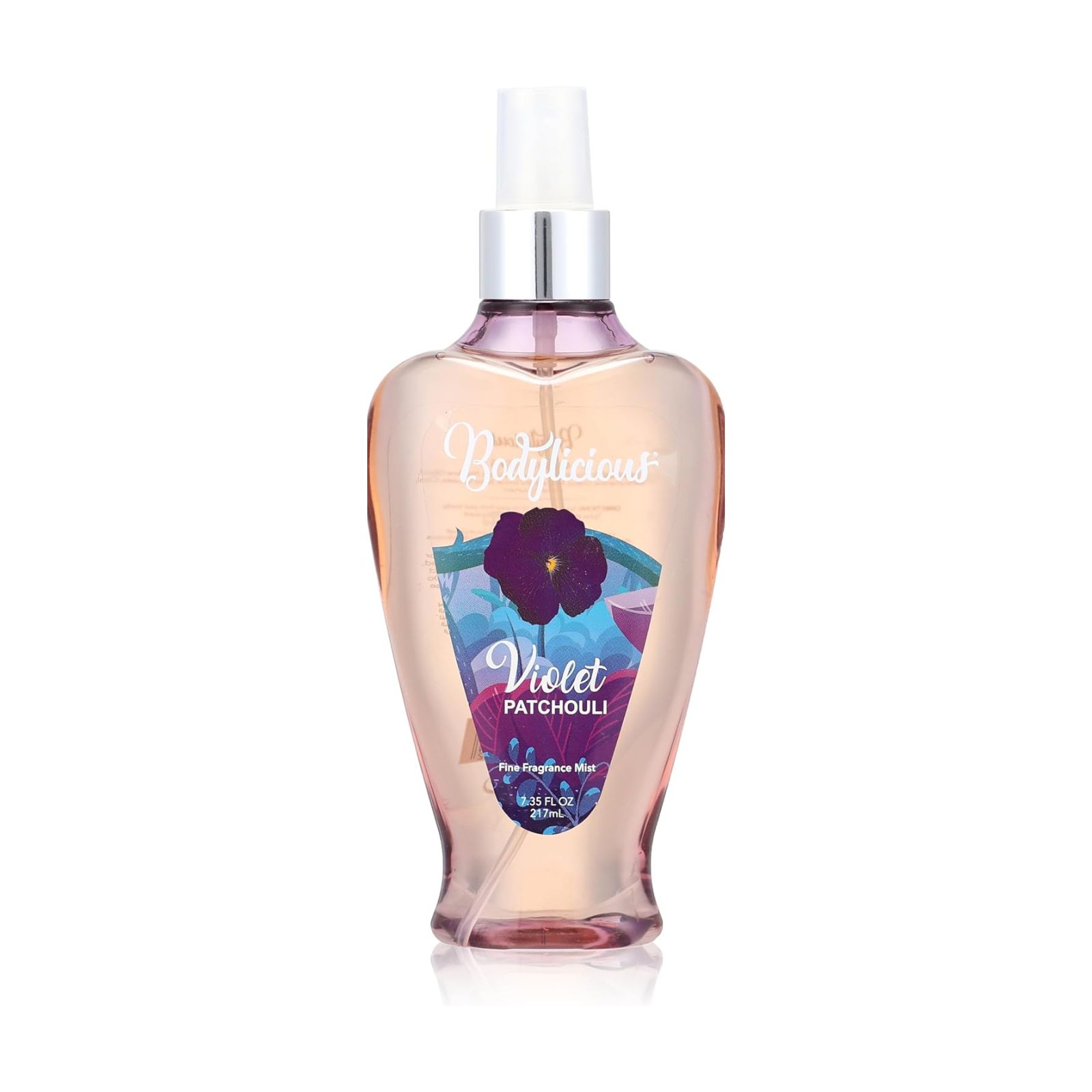 Bodylicious violet patchouli fragranced body mist - 217 ml