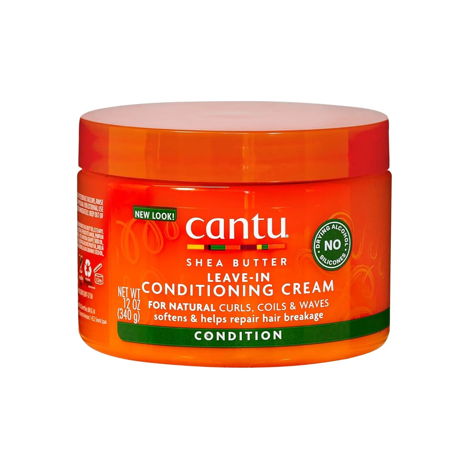 Cantu Shea Butter for Natural Hair Leave in Conditioning Cream, 340 g