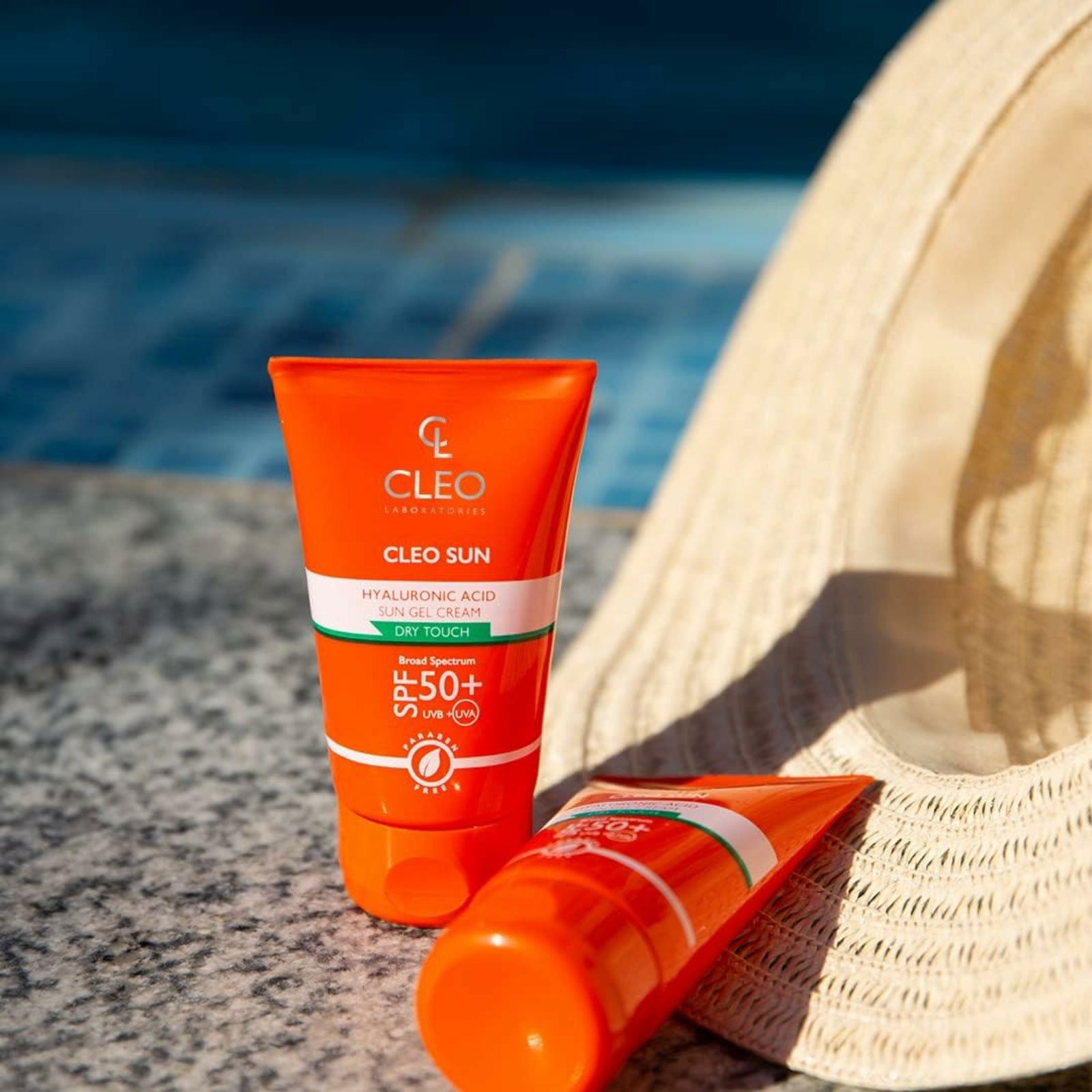 Cleo Hyaluronic Acid Sun Gel Cream With SPF50+ -50 Ml - ZaDa beauty