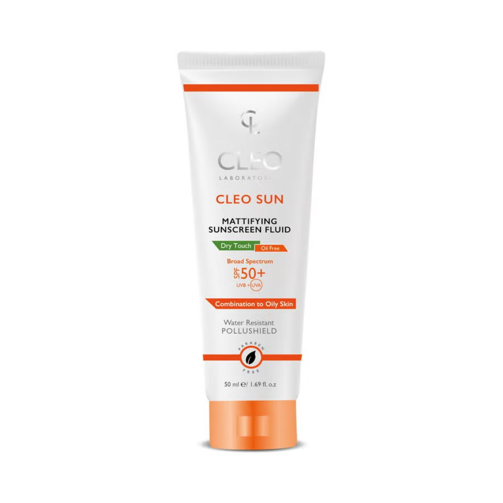 Cleo Mattifying Sunscreen Fluid, SPF50+ - 50Ml - ZaDa beauty