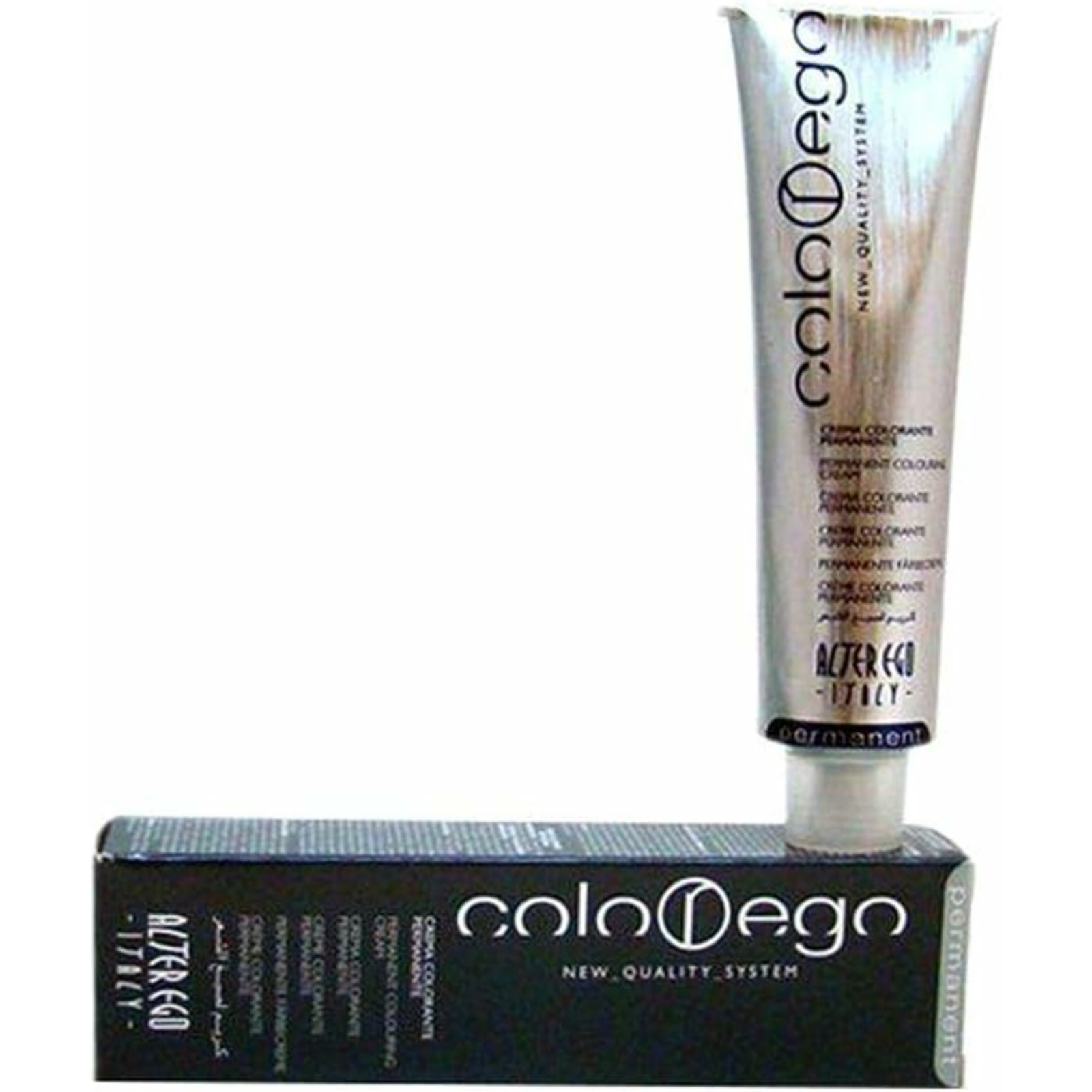 Color Ego Italian Permanent Hair Dye Grey 50 Ml - ZaDa beauty