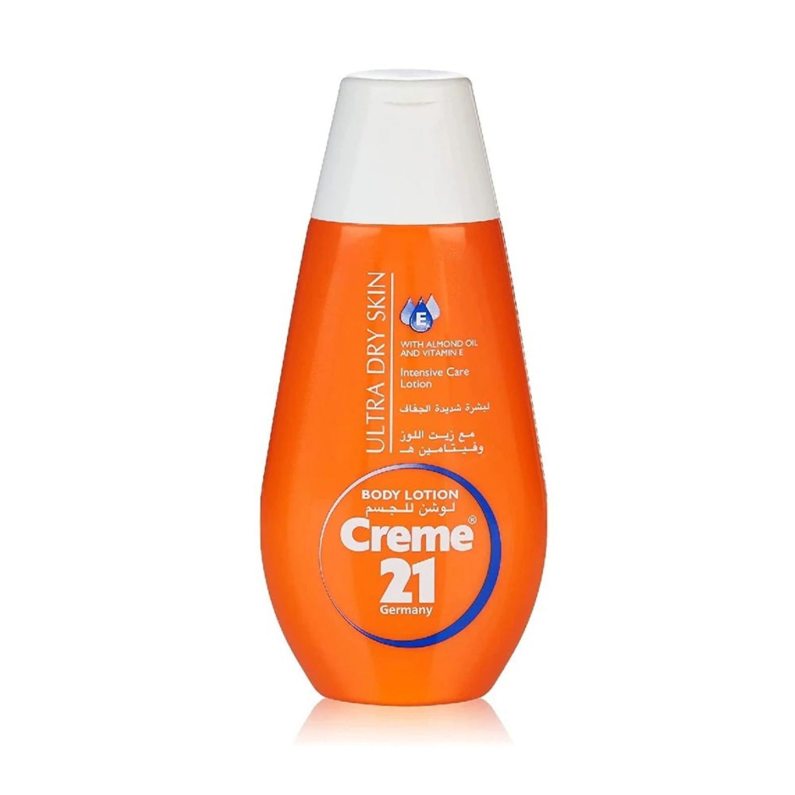 Creme 21 Moisturizing Body Lotion With Almond Oil & Vitamin E For Ultra Dry Skin - 400Ml - ZaDa beauty