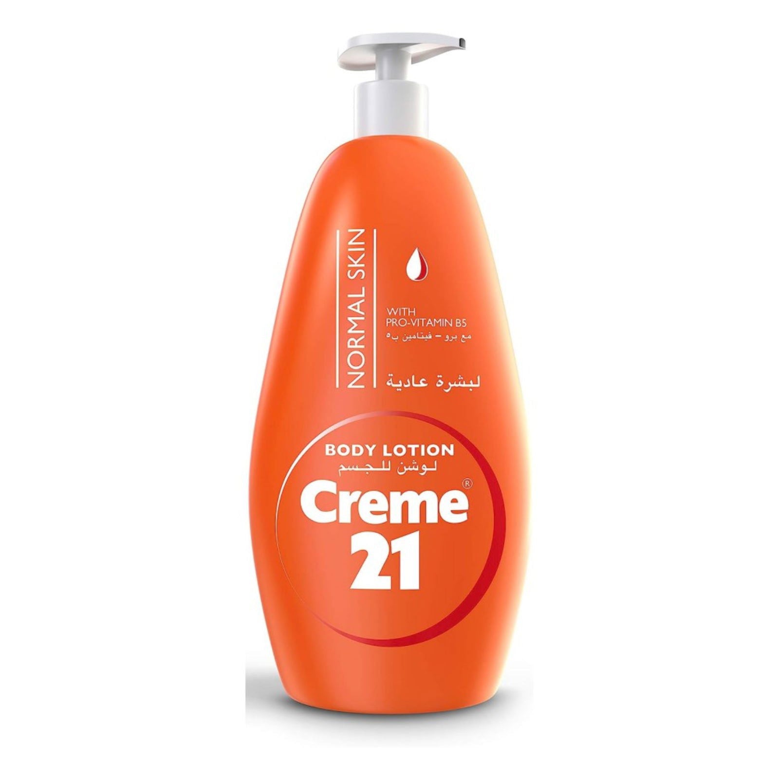 Creme 21 Moisturizing Body Lotion With Pro-Vitamin B5 For Normal Skin - 600Ml - ZaDa beauty