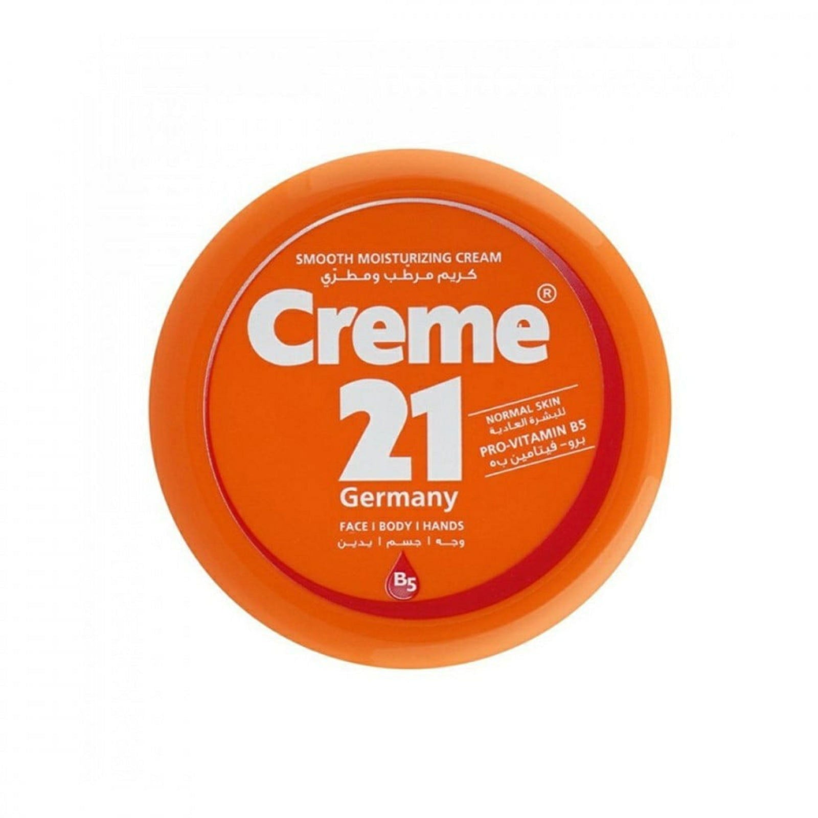 Creme 21 Moisturizing Cream For Normal Skin - 250Ml - ZaDa beauty