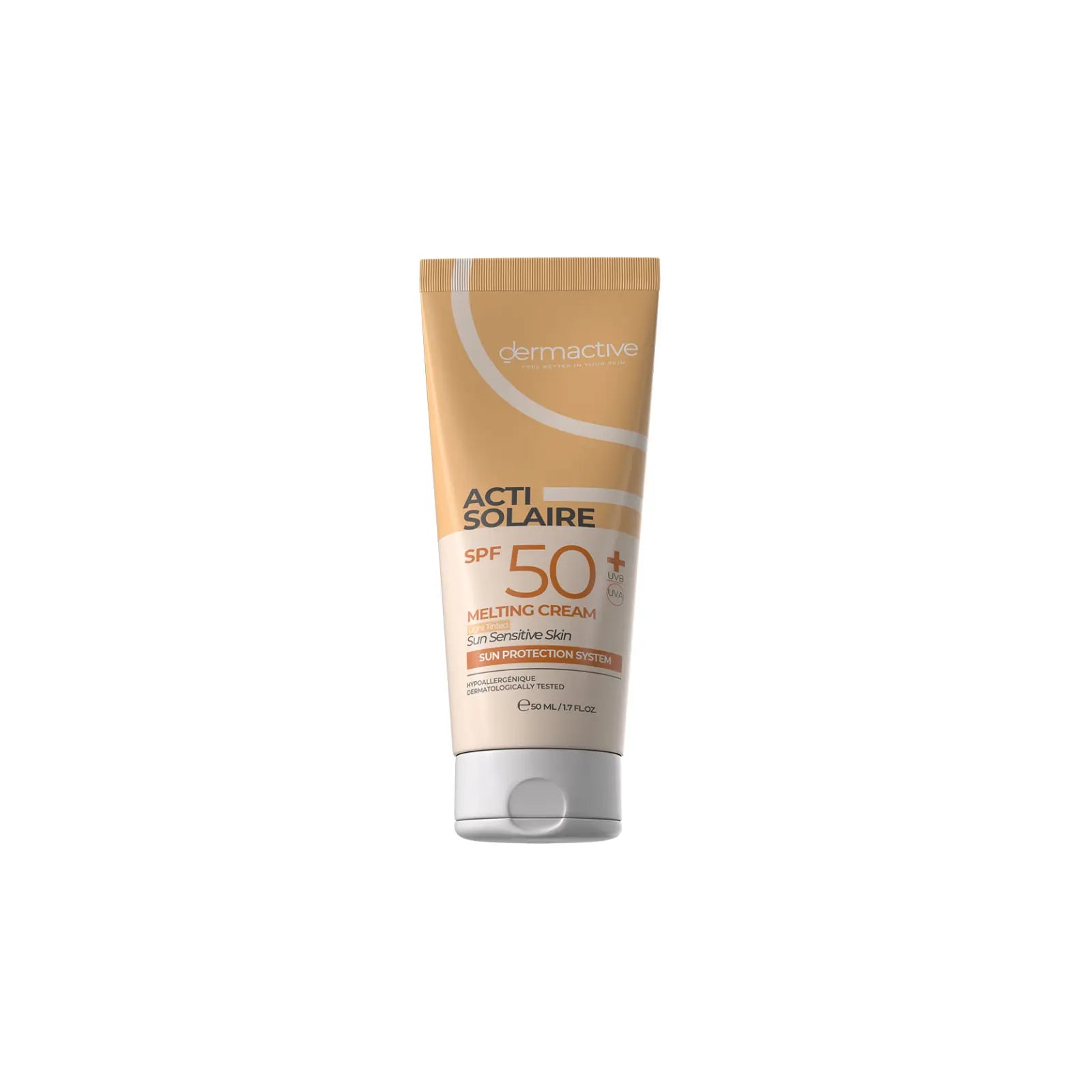 كريم ديرما اكتيف أكتي سولير SPF 50+ ذو اللون الفاتح 50 مل بدرجة لون لايت