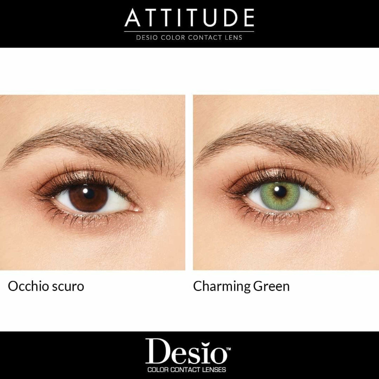 Desio Quarterly Eye lenses Charming green - ZaDa beauty