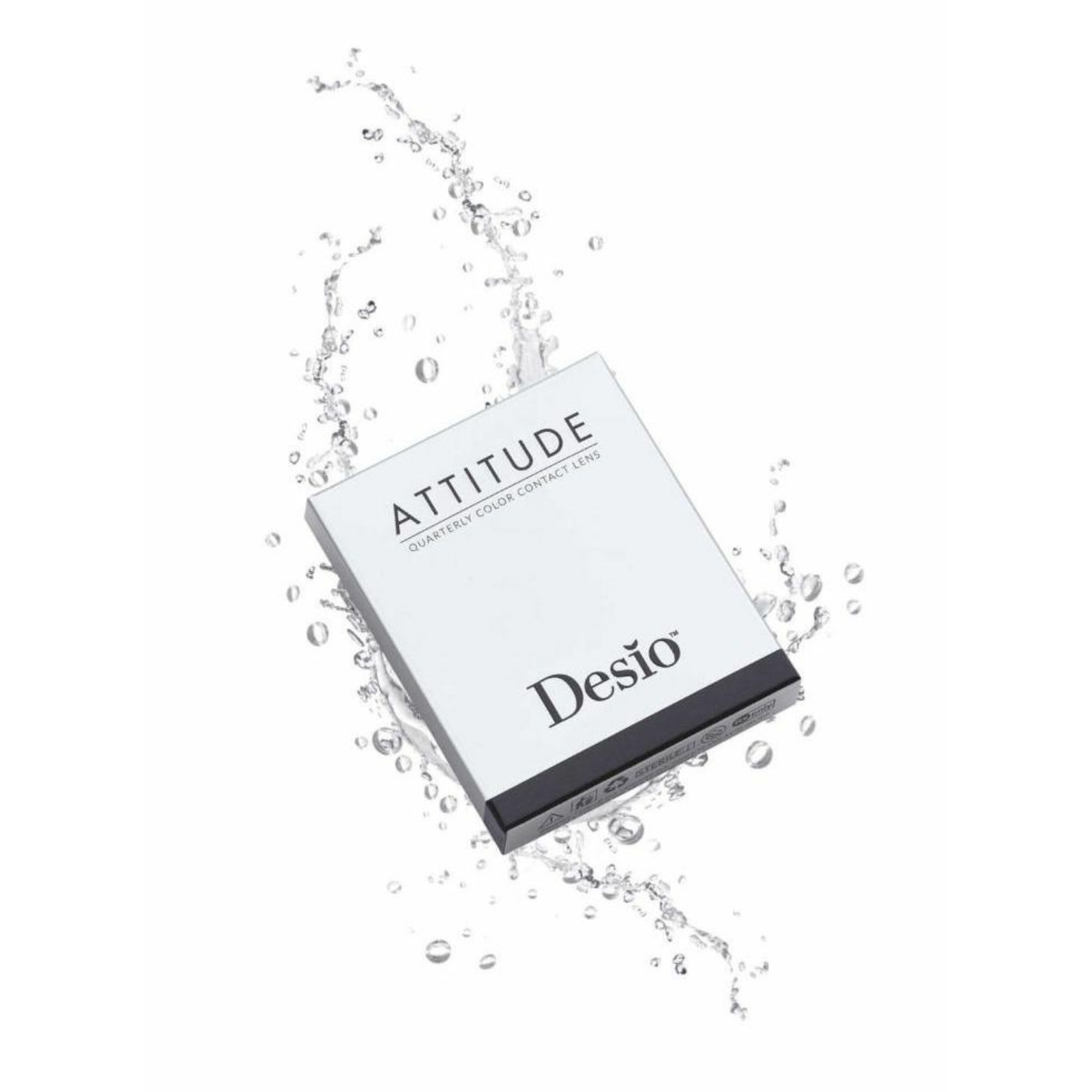 Desio Romantic Blue Contact Lenses 3 Months Use - ZaDa beauty