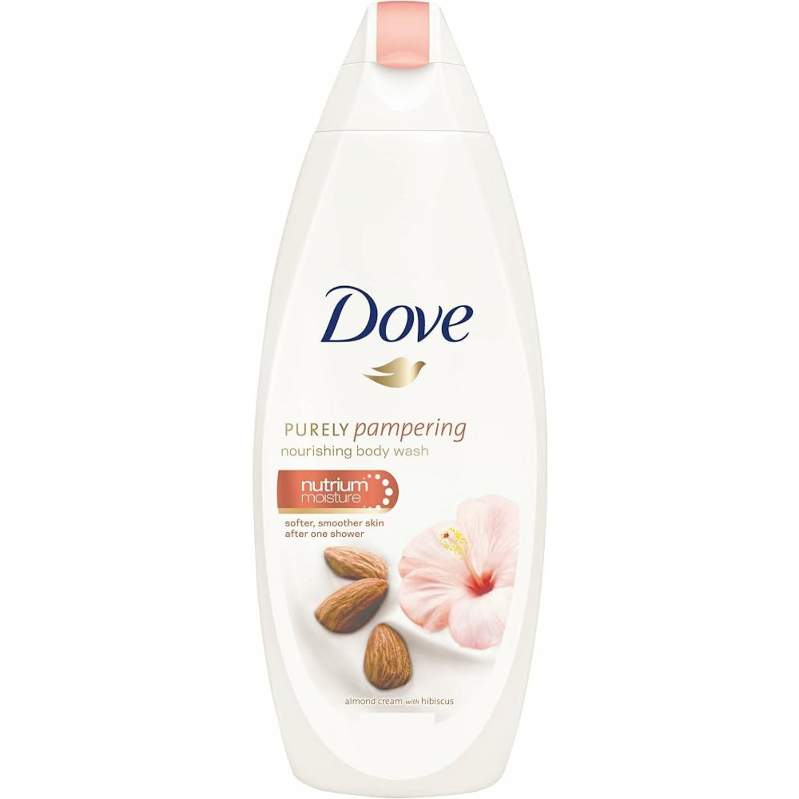 Dove Caring Bath Almond with Hibiscus Shower Cream 500ml - ZaDa beauty
