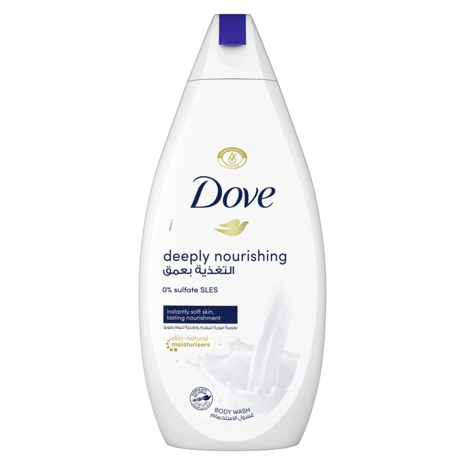 Dove Deeply Nourishing Body Wash 500 ml - ZaDa beauty