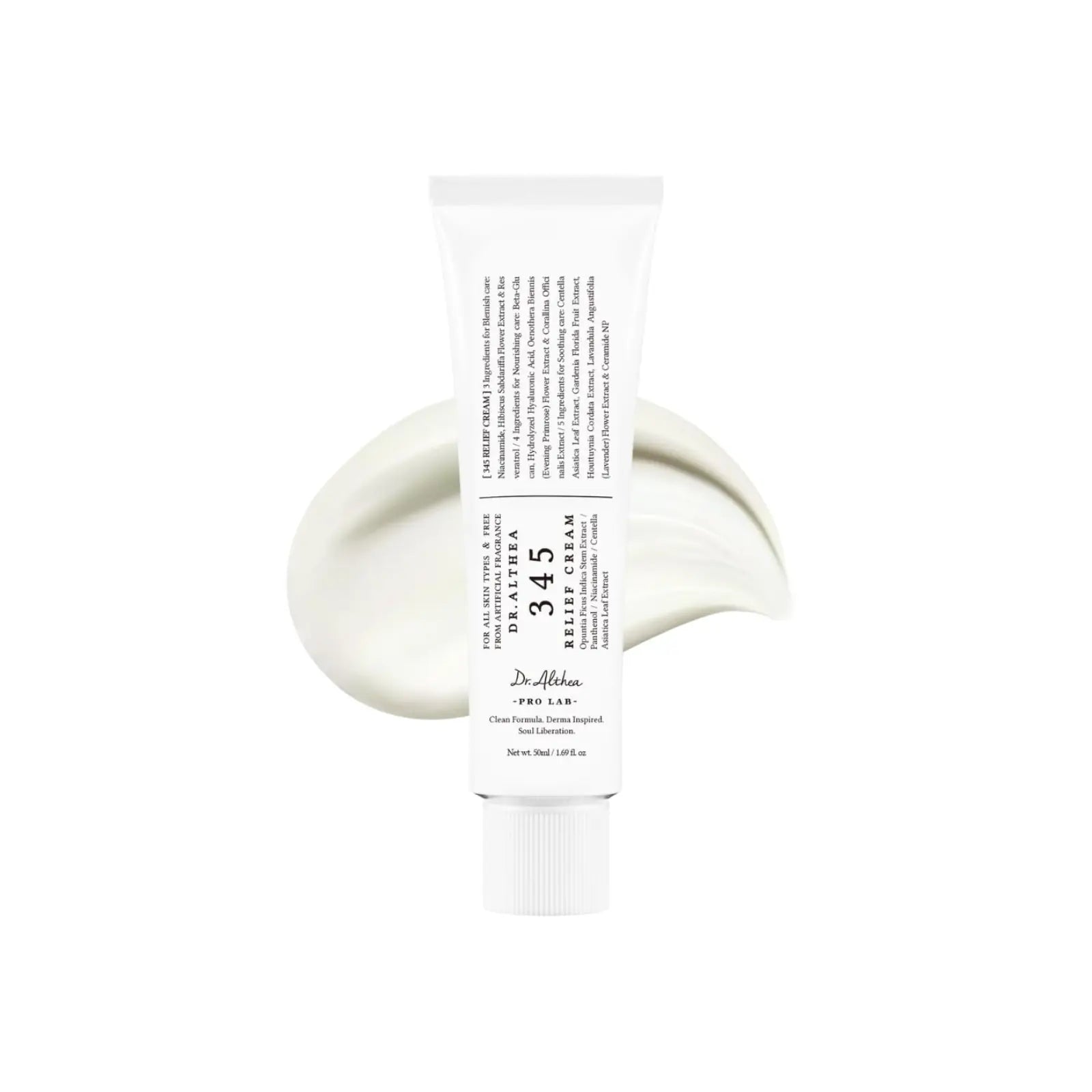 كريم دكتور ألثيا 345 ريليف مرطب يومي للوجه،، ترطيب وتهدئة البشرة 100 جم