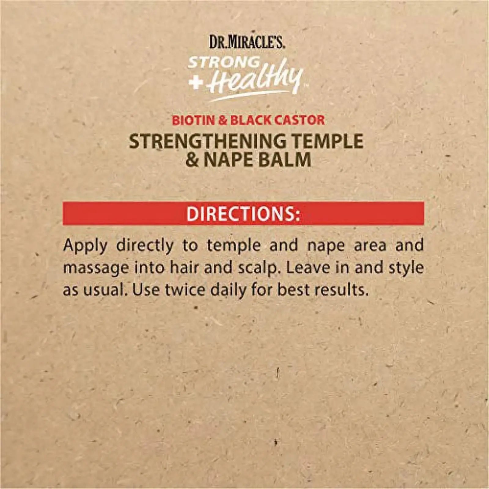 دكتور ميراكل - بلسم تقوية الشعر و الجذور ١٧٠ غرام