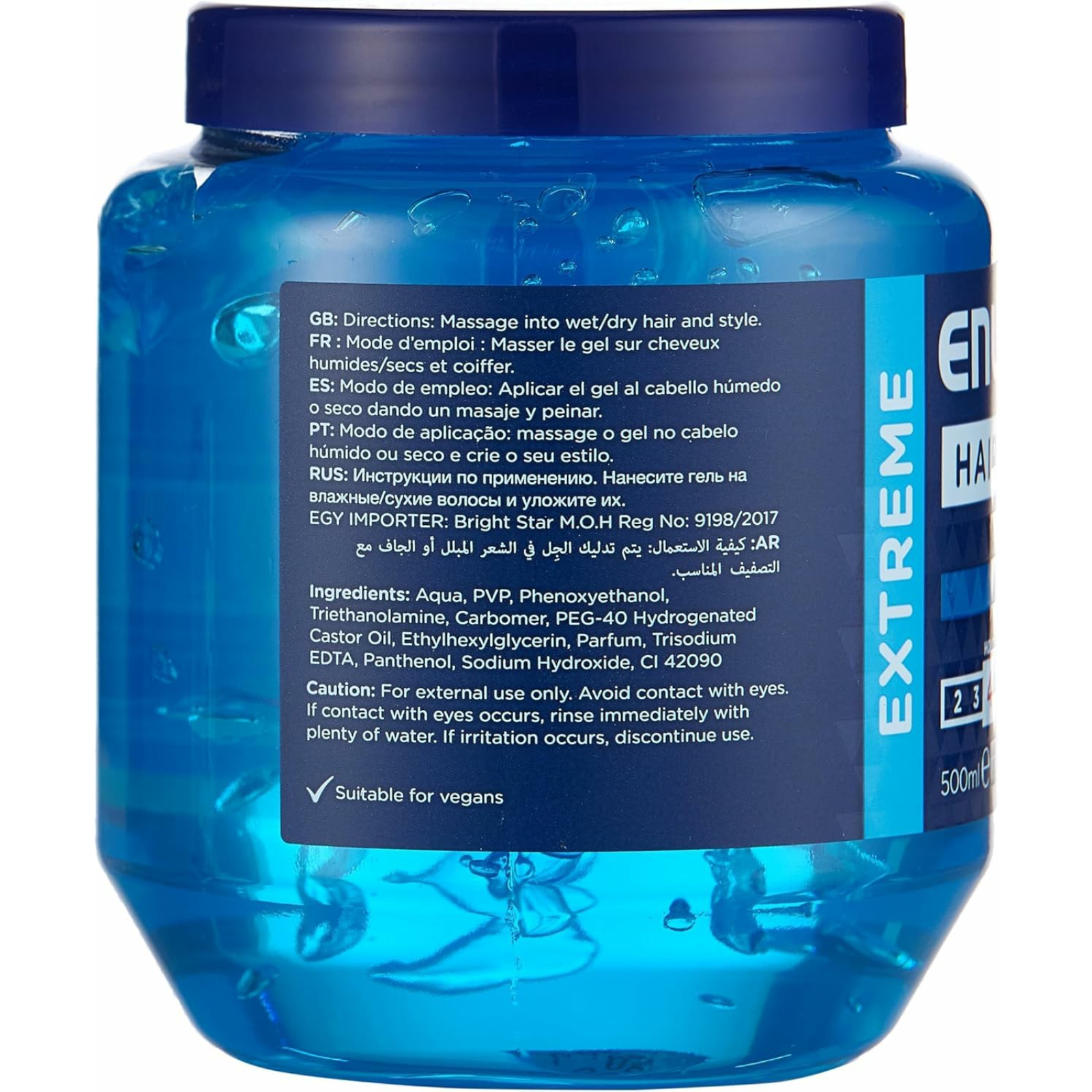 Enliven Extreme Hair Gel for Men 500 ml - ZaDa beauty