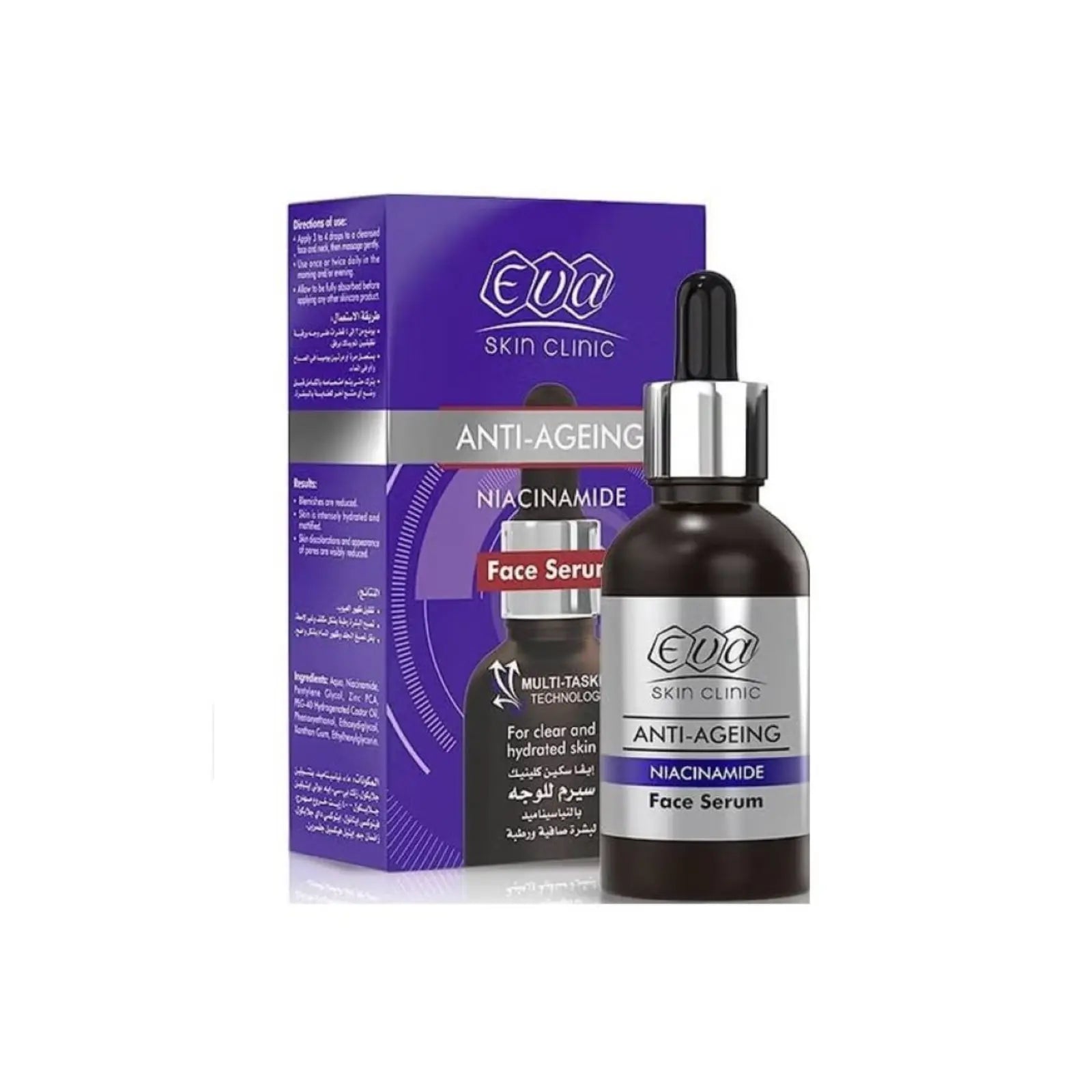 سيروم الوجه نياسيناميد من إيفا 30 مل