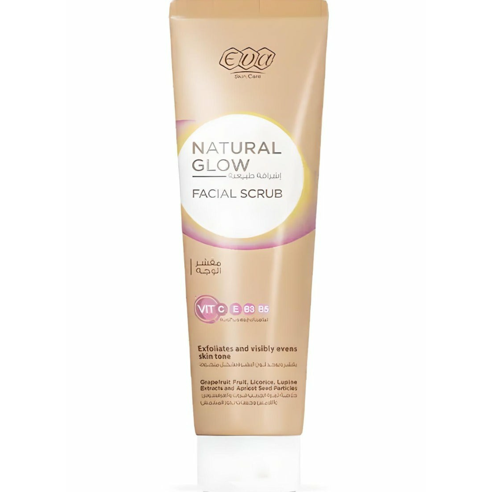 Eva Natural Glow Face Scrub 100ml - ZaDa beauty