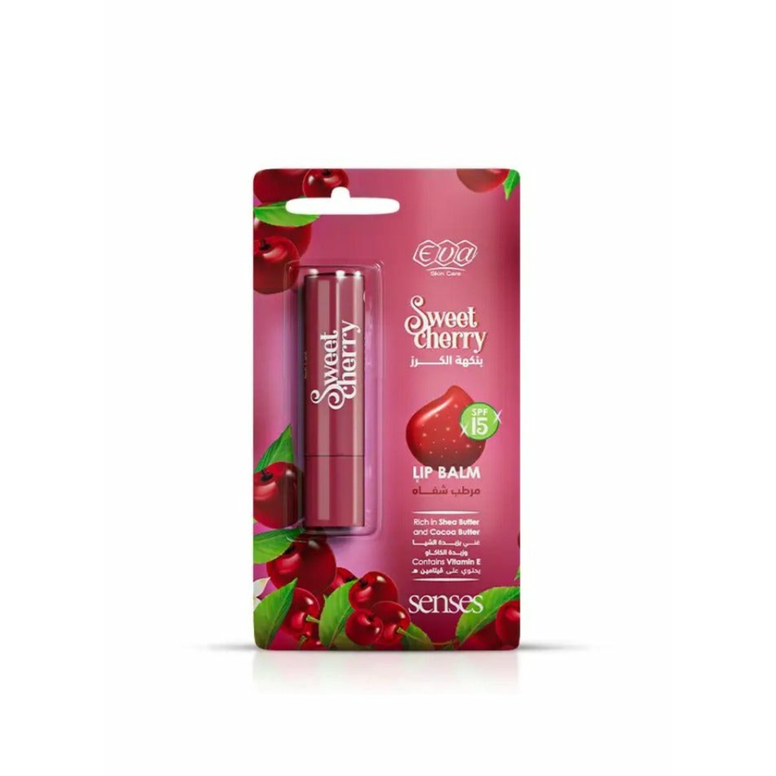 Eva Senses SWEET CHERRY Lip Balm 4gm - ZaDa beauty