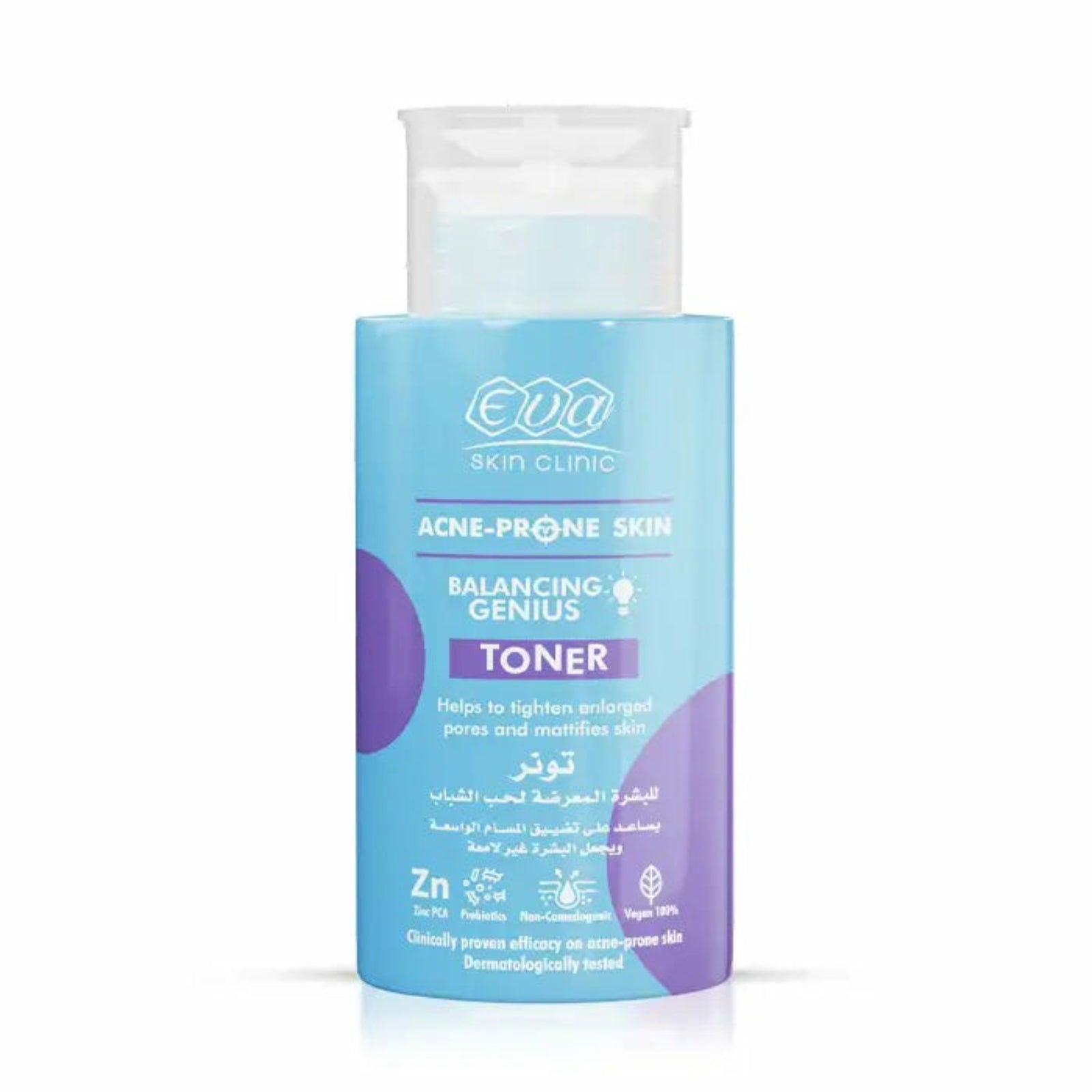 Eva acne prone skin toner 200 ml - ZaDa beauty