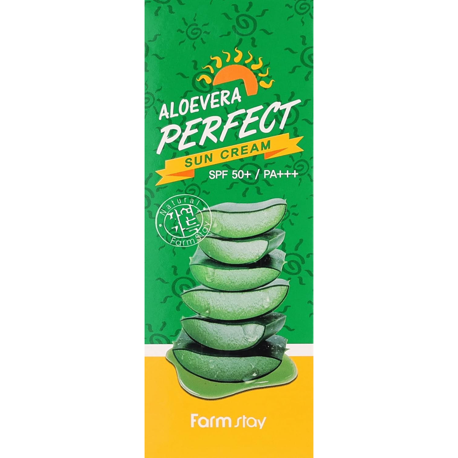 Farm Stay Aloevera Perfect SPF +50 Sun Cream 70G - ZaDa beauty