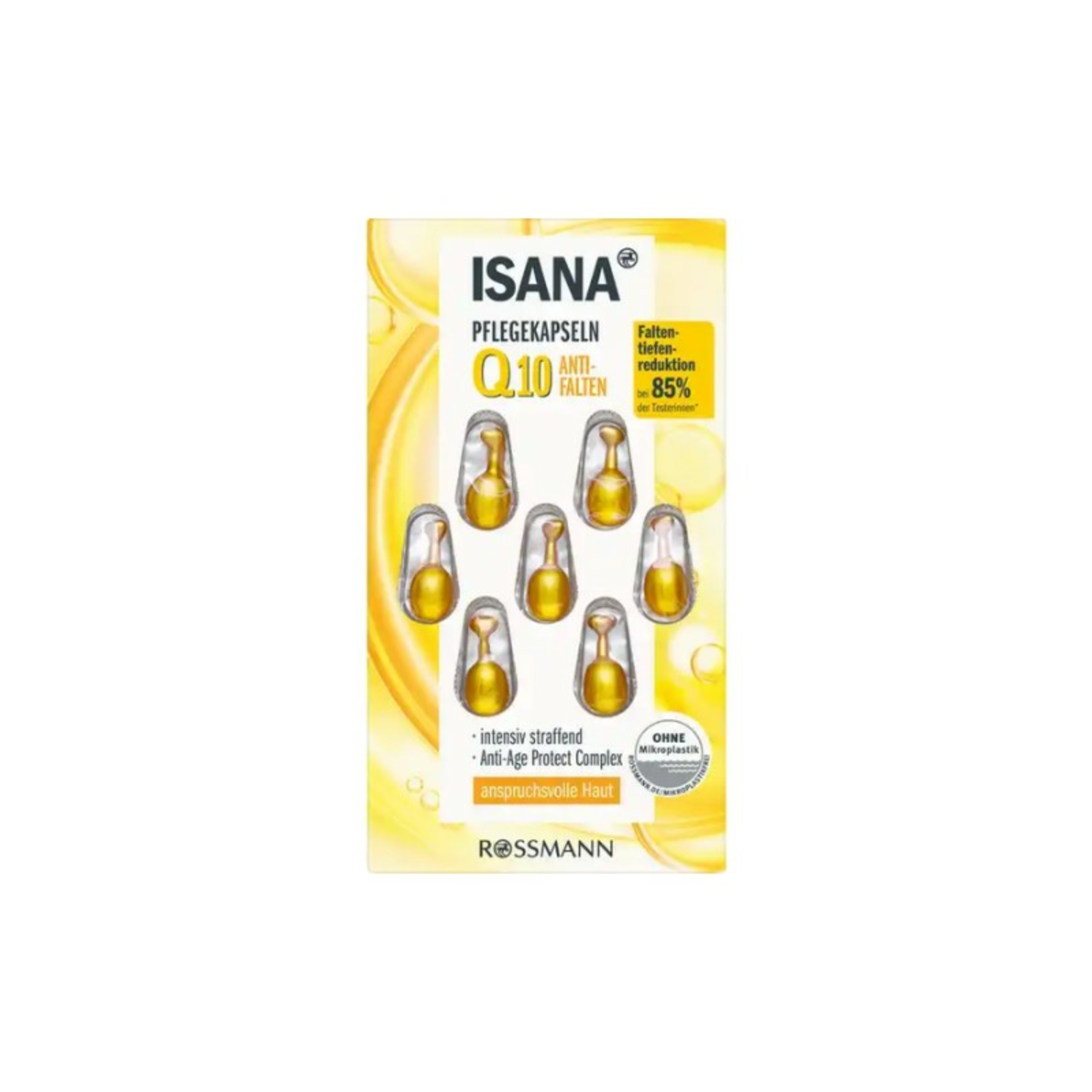 ISANA Q10 Anti Wrinkle Care Capsules 0.38ml - ZaDa beauty