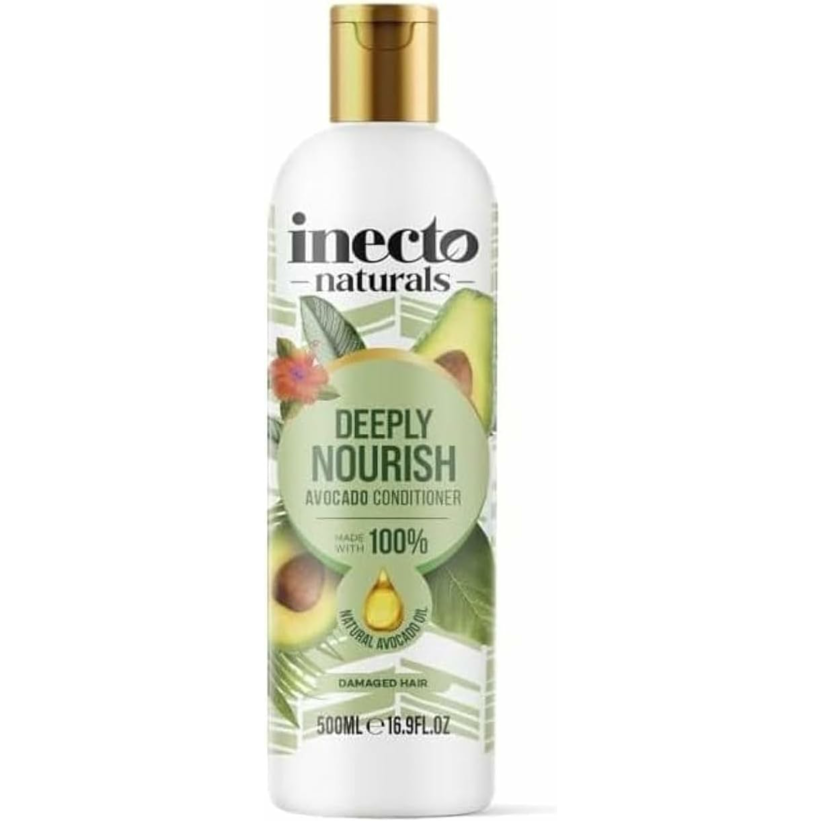 Inecto Natural Deeply Nourishing Avocado Conditioner 500ml - ZaDa beauty