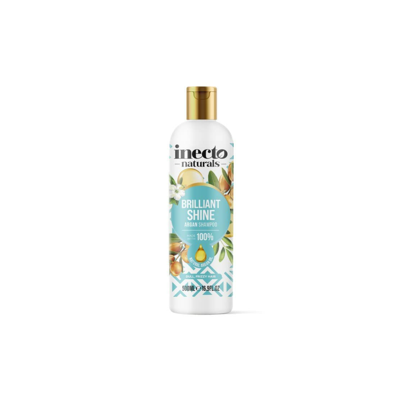Inecto Naturals Brilliant Shine Argan Shampoo 500 ml - ZaDa beauty