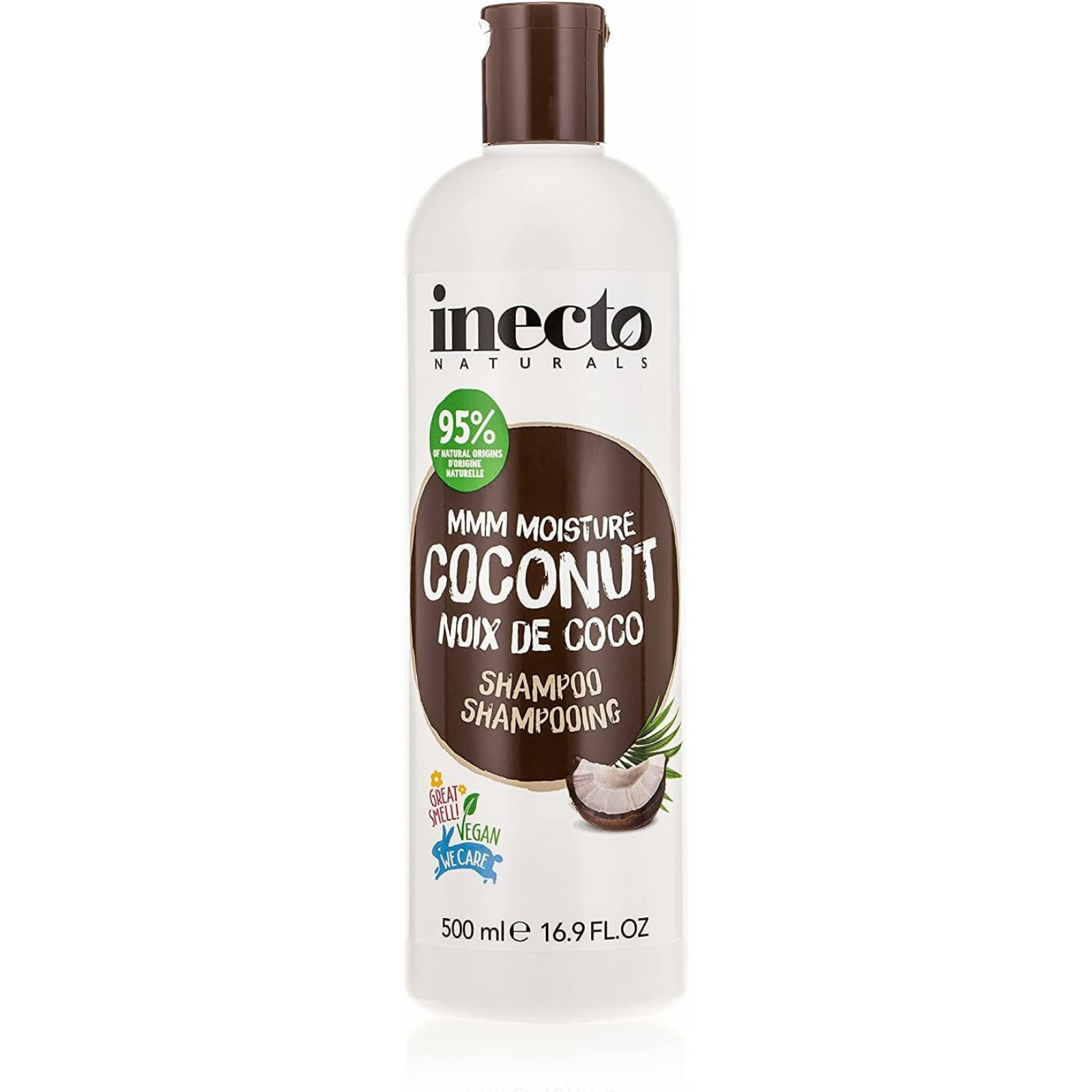 Inecto Naturals Coconut Shampoo 500 ml - ZaDa beauty