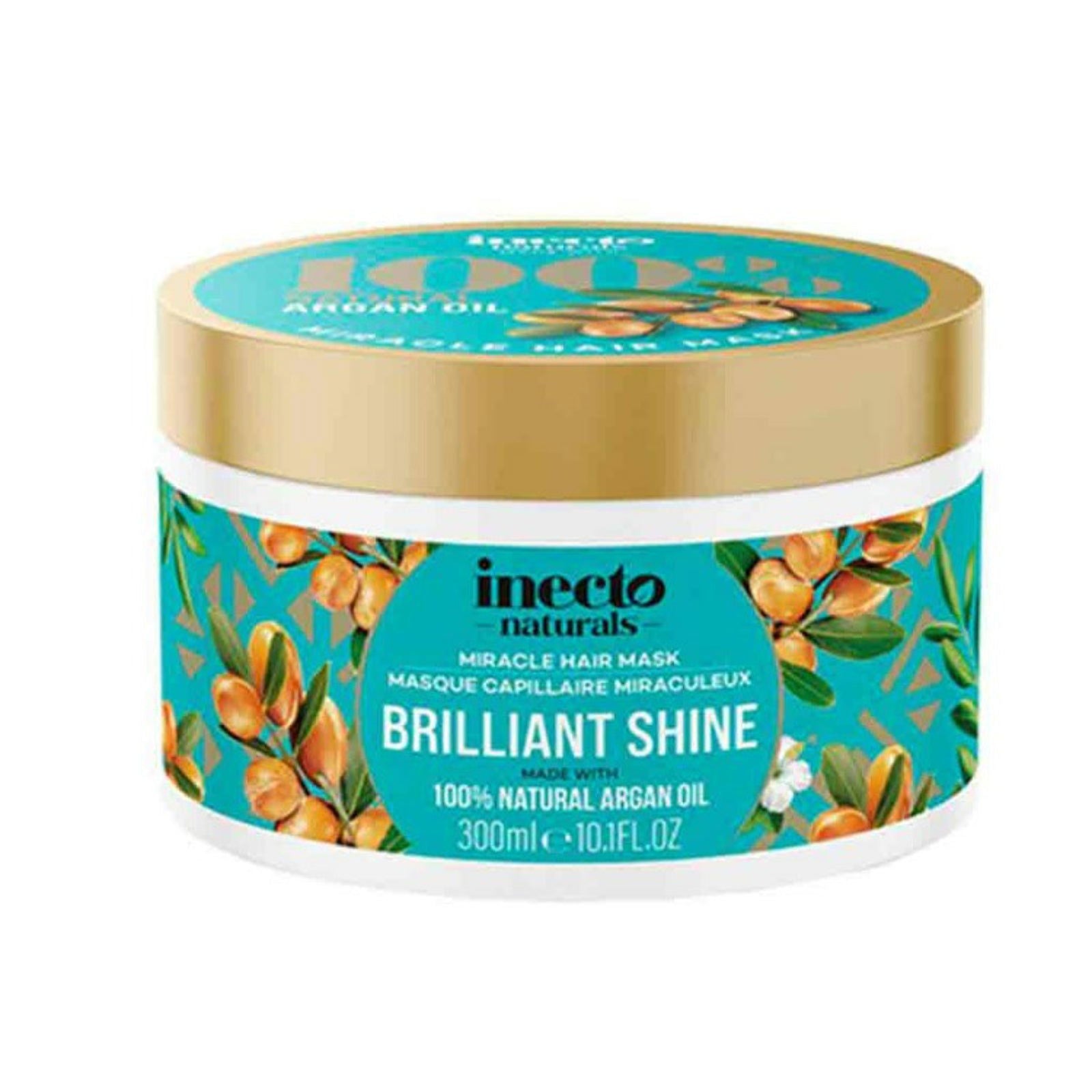 Inecto Naturals Miracle Hair Mask Brilliant Shine 300 ml - ZaDa beauty