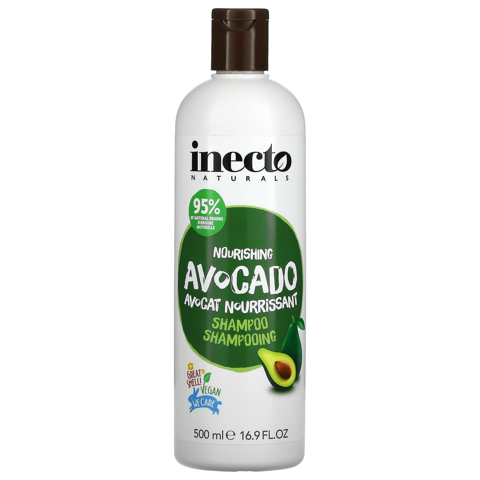 Inecto Naturals Nourishing Avocado Shampoo  500 ml - ZaDa beauty