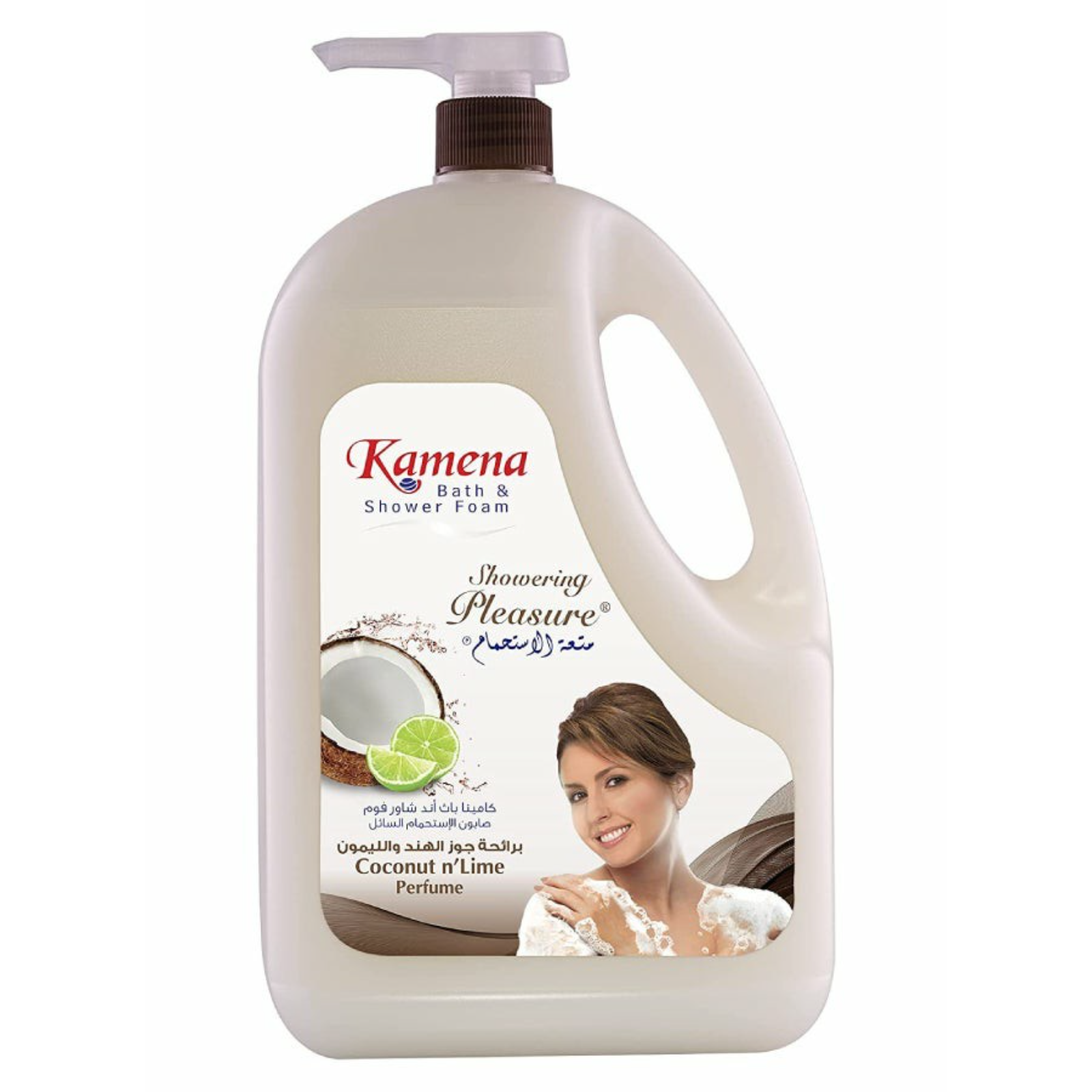 Kamena Bath And Shower Foam-Coconut And Lime 2L - ZaDa beauty