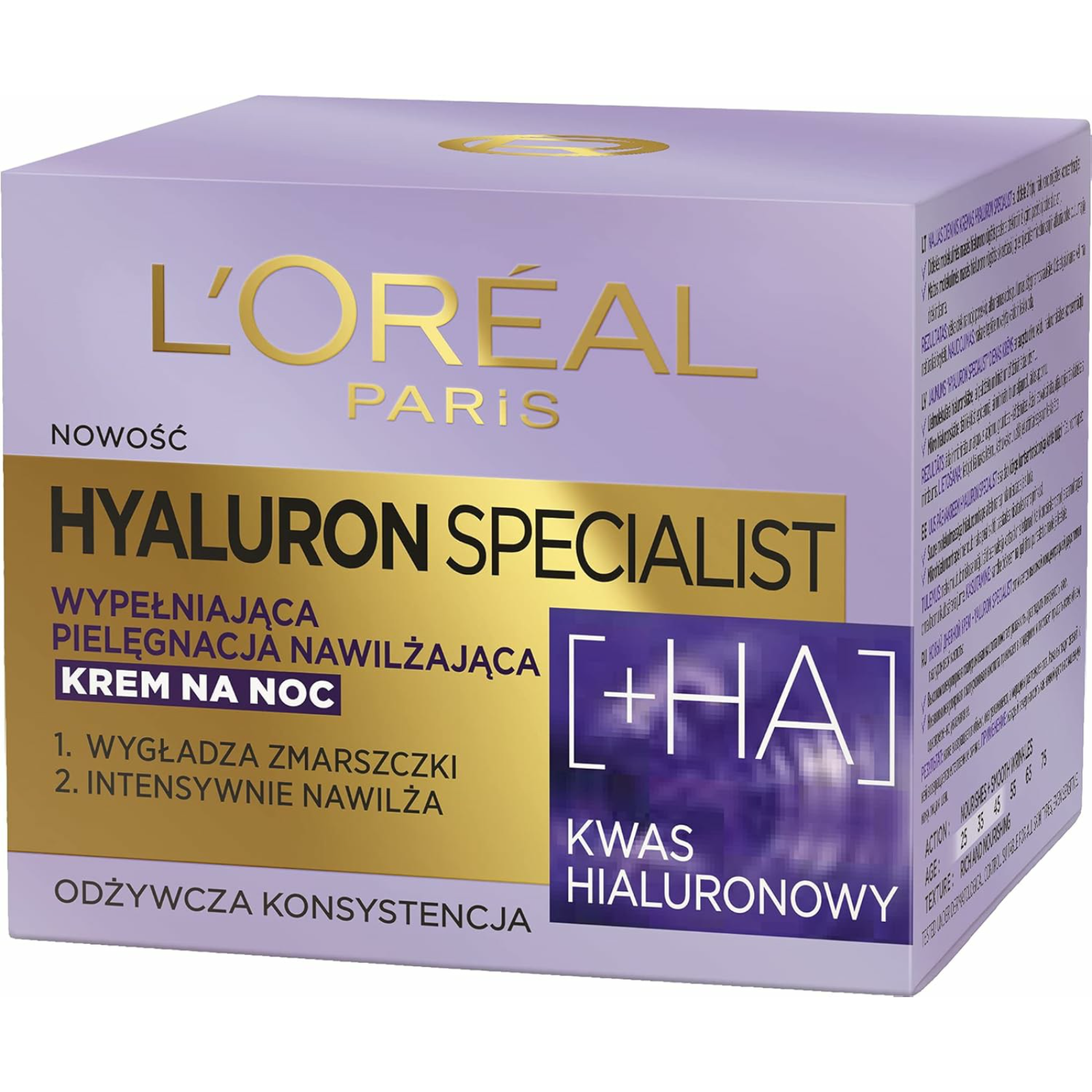 L'Oréal Hyaluron Specialist Night Cream 50 ml - ZaDa beauty