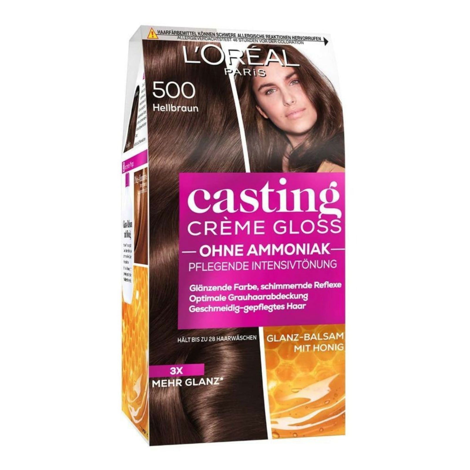 L'Oreal Paris Casting Light Brown 500 Hair Dye 100Ml - ZaDa beauty