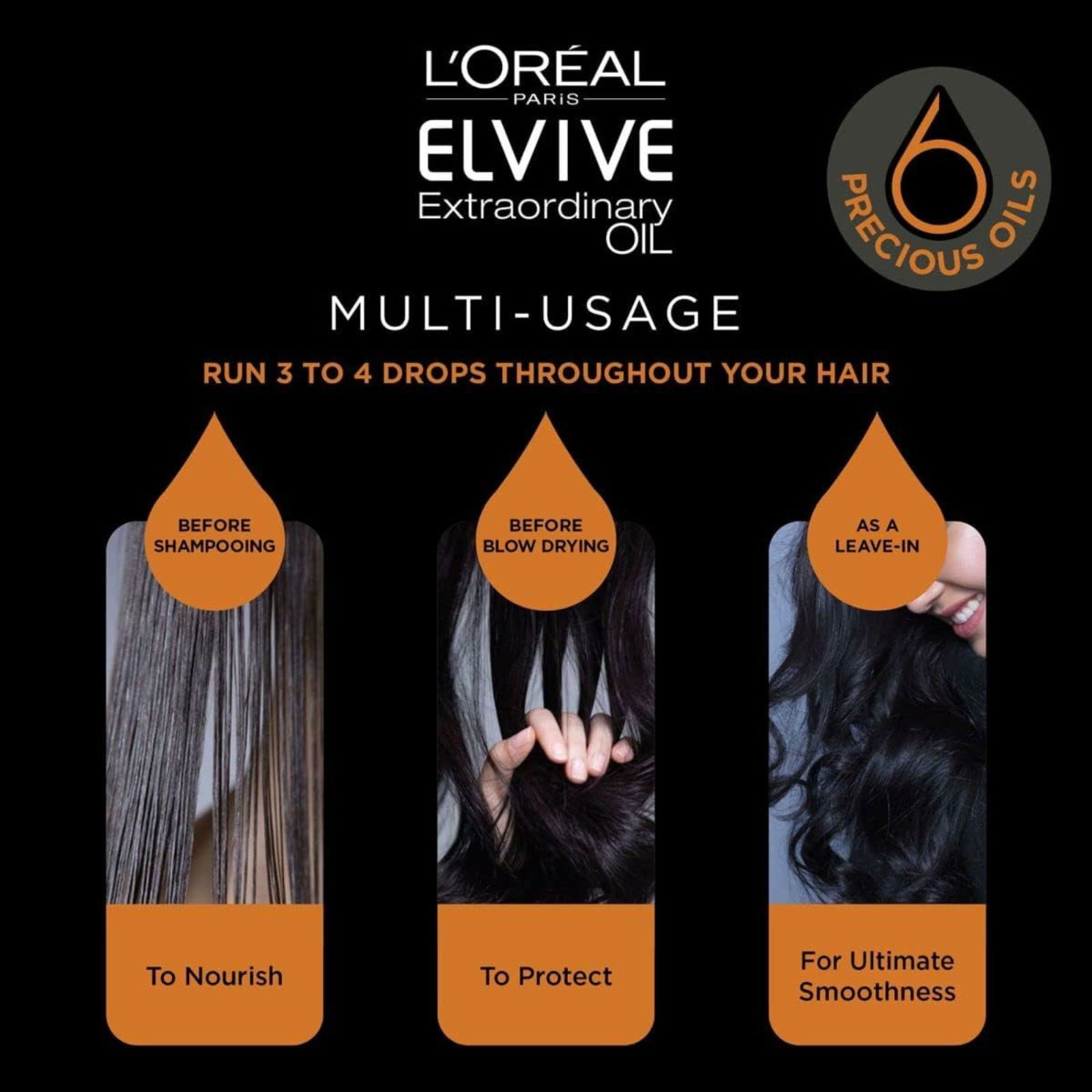 L'Oréal Paris Elvive Extra Ordinary Oil Replacement 300 ml - ZaDa beauty