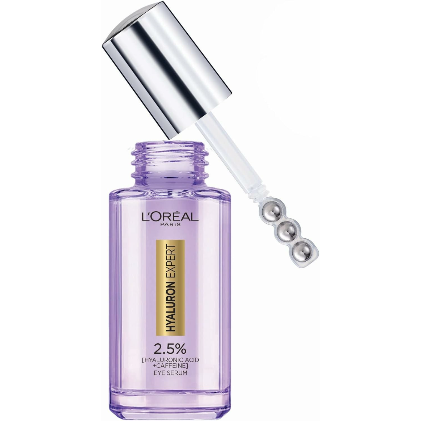 L'Oréal Paris Hyaluron Expert Eye Serum Wih 2.5% Hyaluronic Acid, Caffeine & Niacinamide - 20Ml - ZaDa beauty