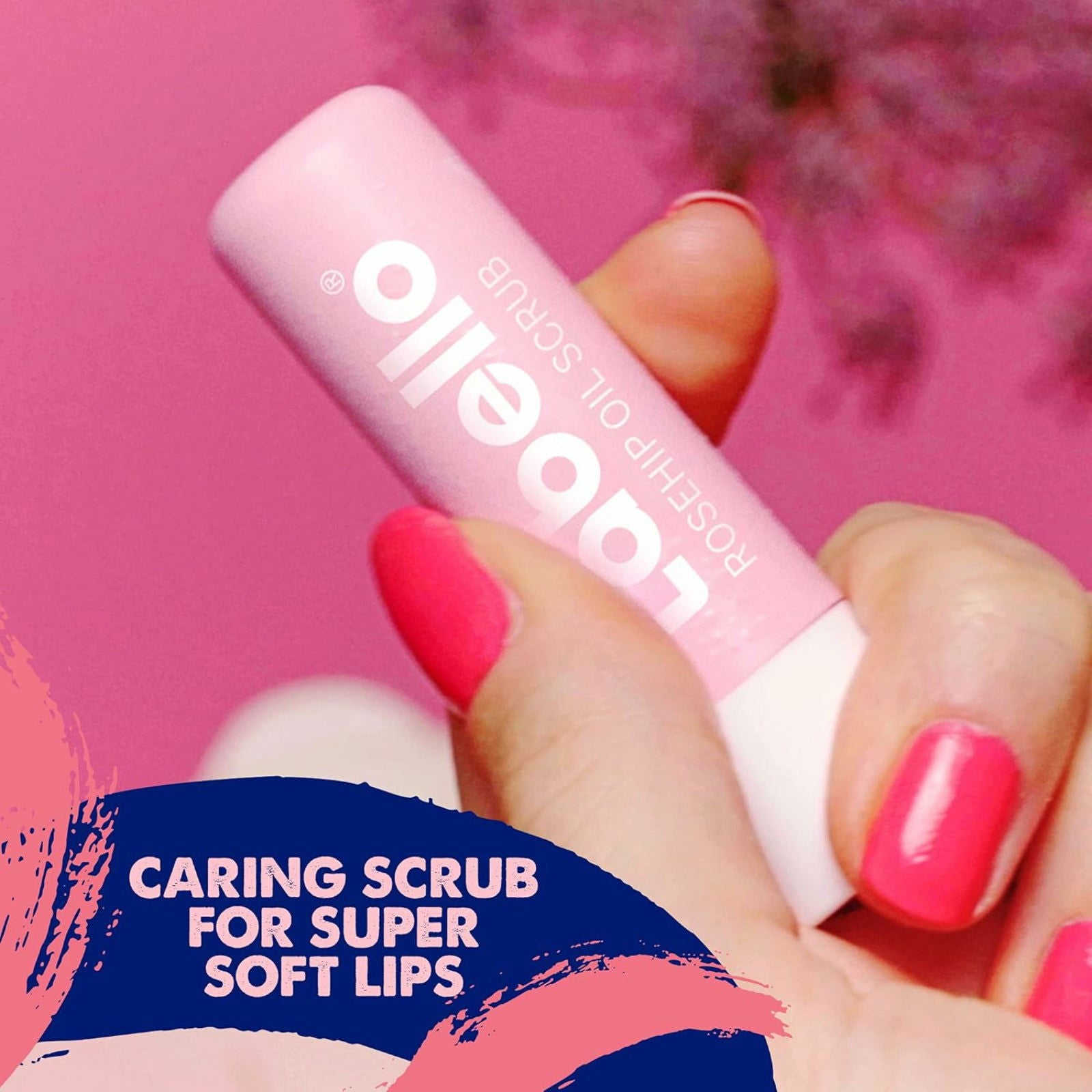 Labello Caring Lip Scrub With Rosehip Oil & Vitamin E - 4.8g - ZaDa beauty