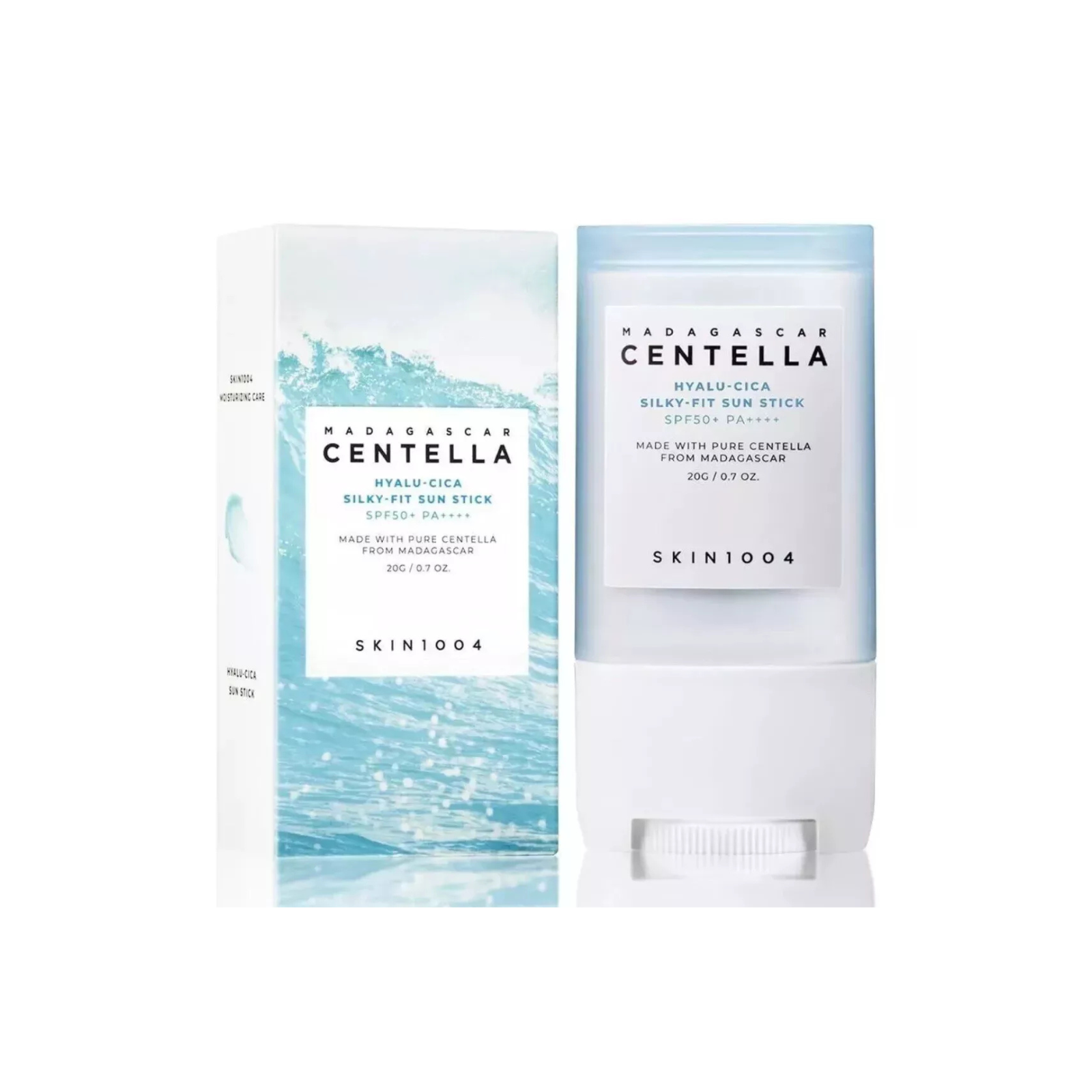 ستيك حماية من الشمس من مدغشقر سنتيلا هيالو سيكا سيلكي فيت بمعامل حماية +50 20 جرام