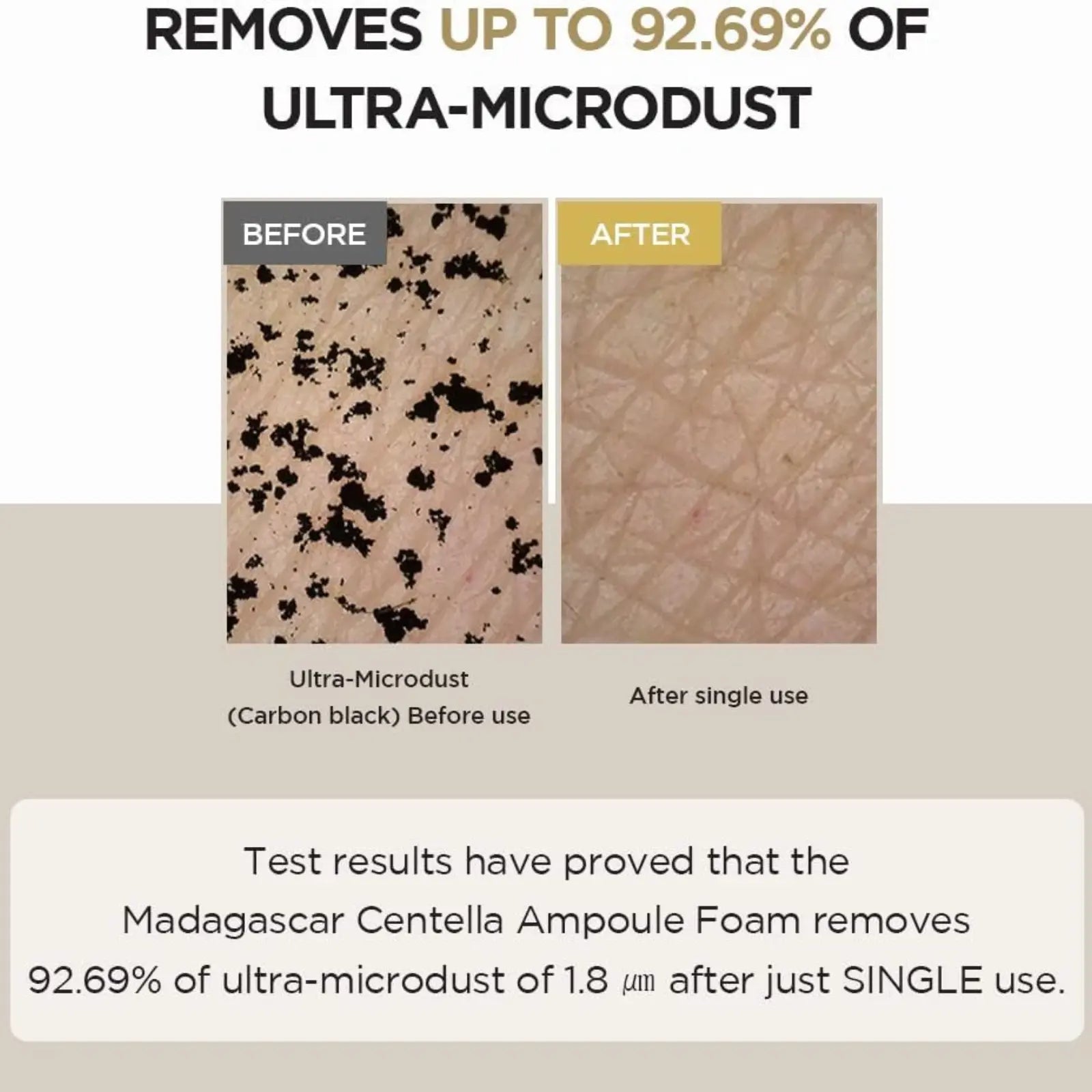 رغوة أمبولة مدغشقر سنتيلا، 125 مل، رغوة تنظيف عميق