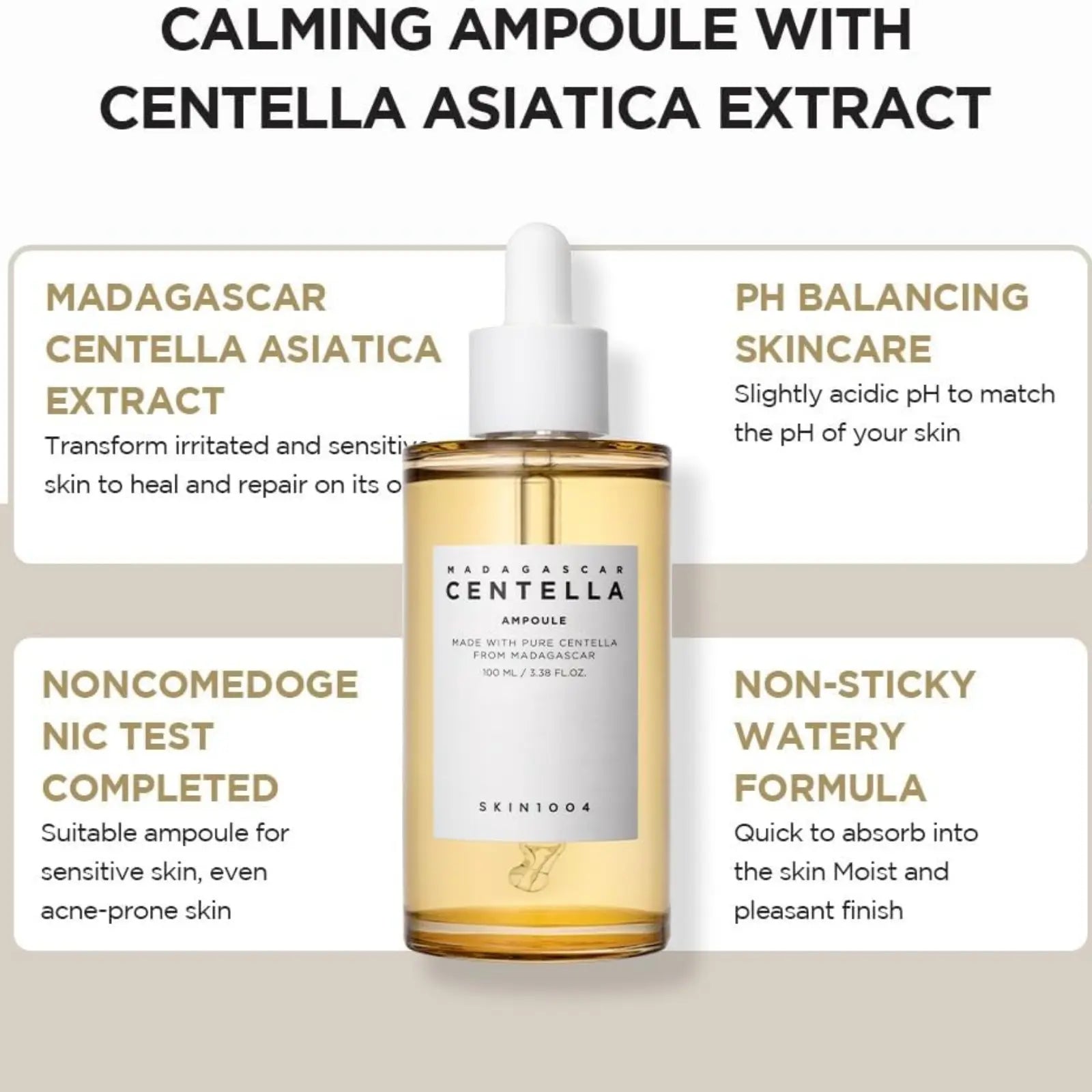 سيروم الوجه أمبولة من سنتيلا اسياتيكا من مدغشقر 100 مل