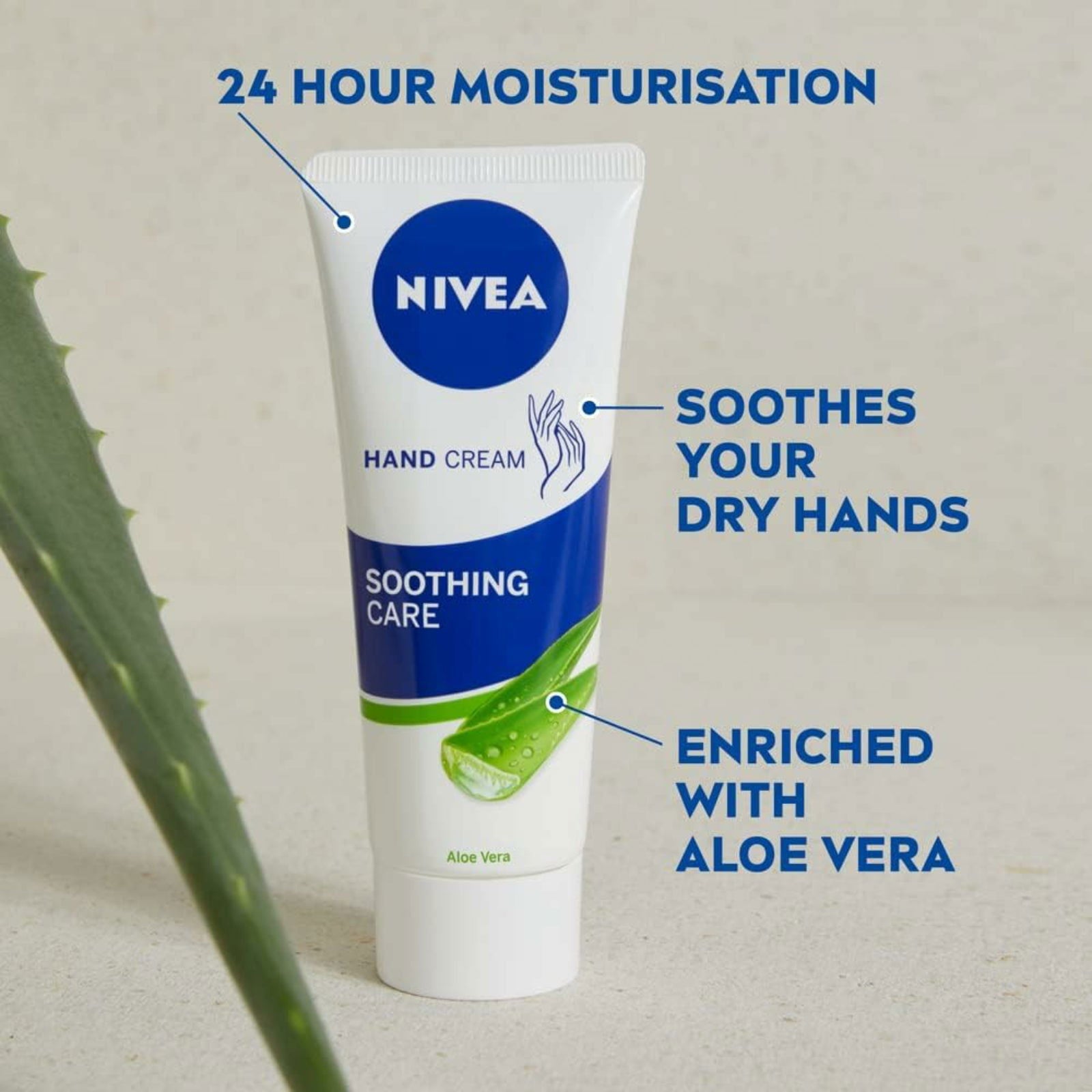 NIVEA Aloe Vera Protective Care Hand Cream 75 ml - ZaDa beauty