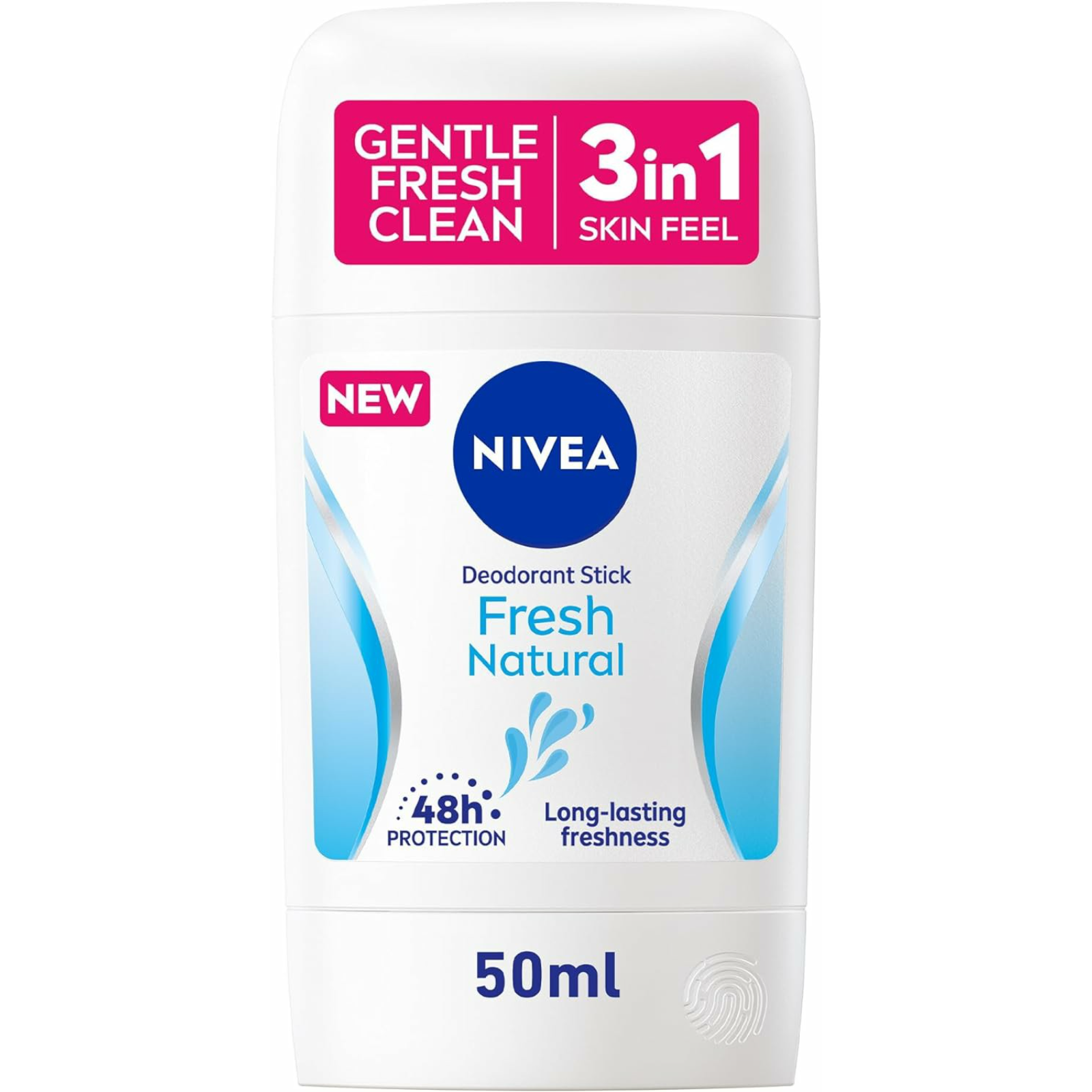 Nivea Fresh Natural Deodorant Stick For Women - 50ml - ZaDa beauty
