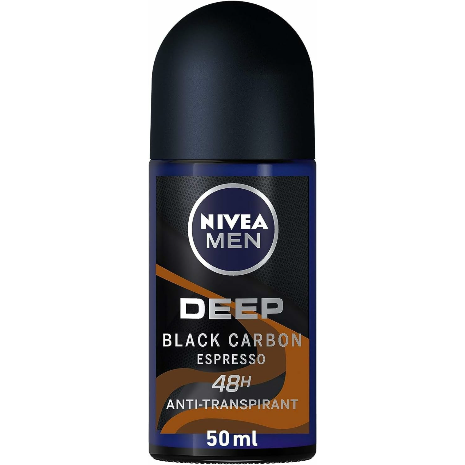 Nivea Men Deep Black Carbon Antiperspirant RollOn Deodorant 50ml - ZaDa beauty