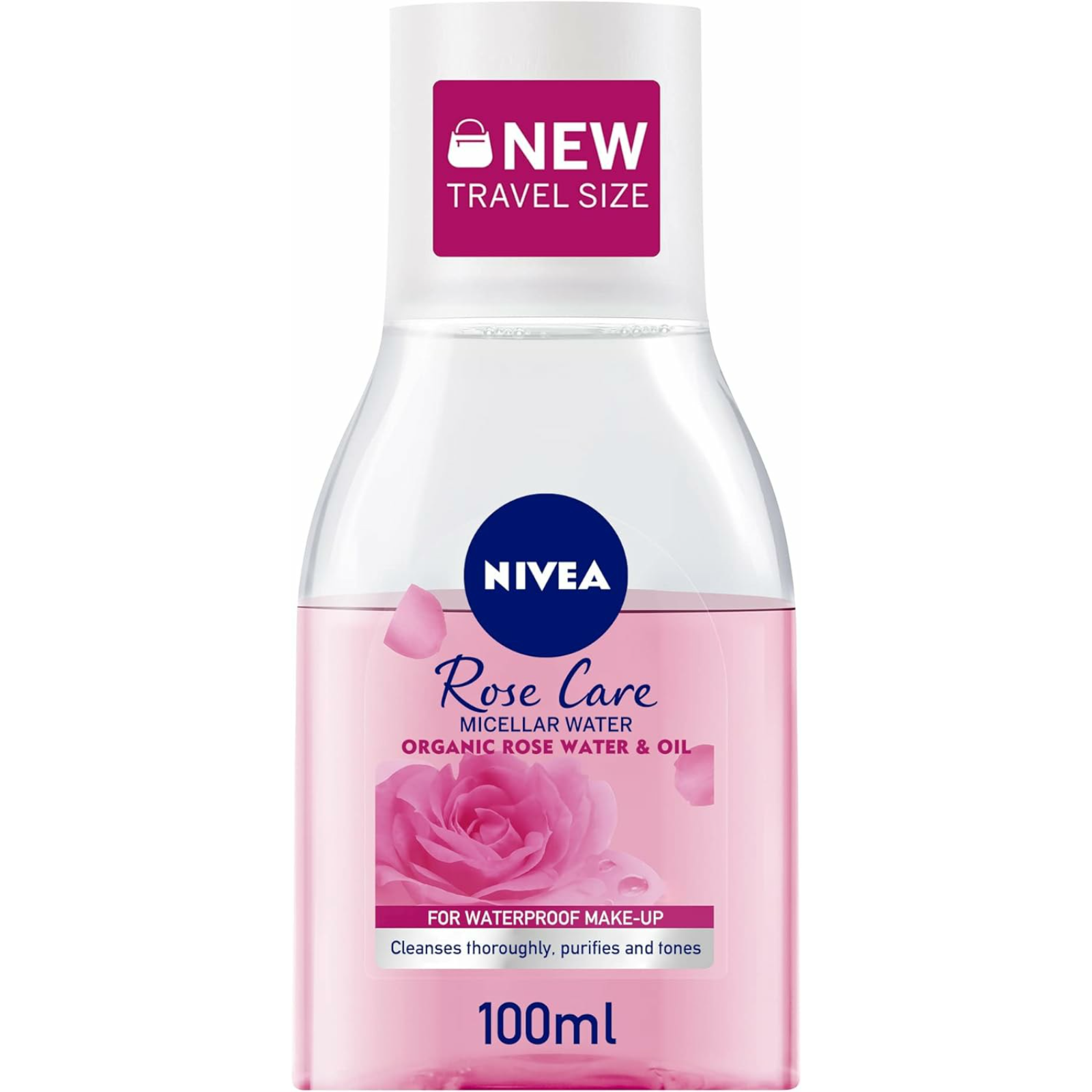 Nivea Micellar Organic Rose Water Makeup Remover 100ml - ZaDa beauty
