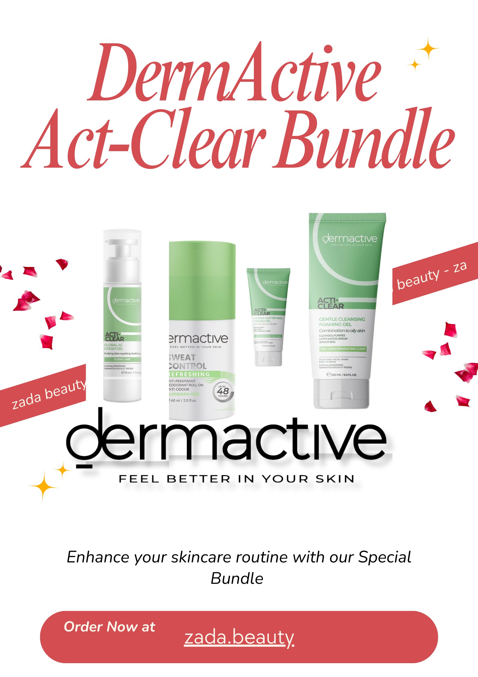 مجموعة Dermaactive ACTI-CLEAR - روتين كامل للعناية بحب الشباب!