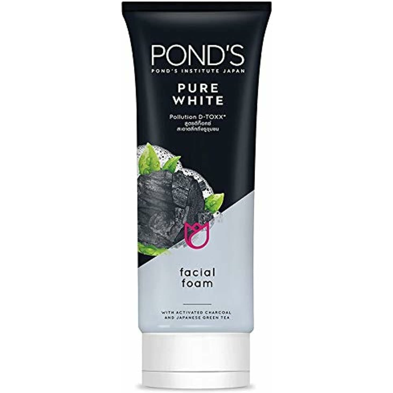 Ponds Charcoal Cleansing Facial Foam 150ml - ZaDa beauty
