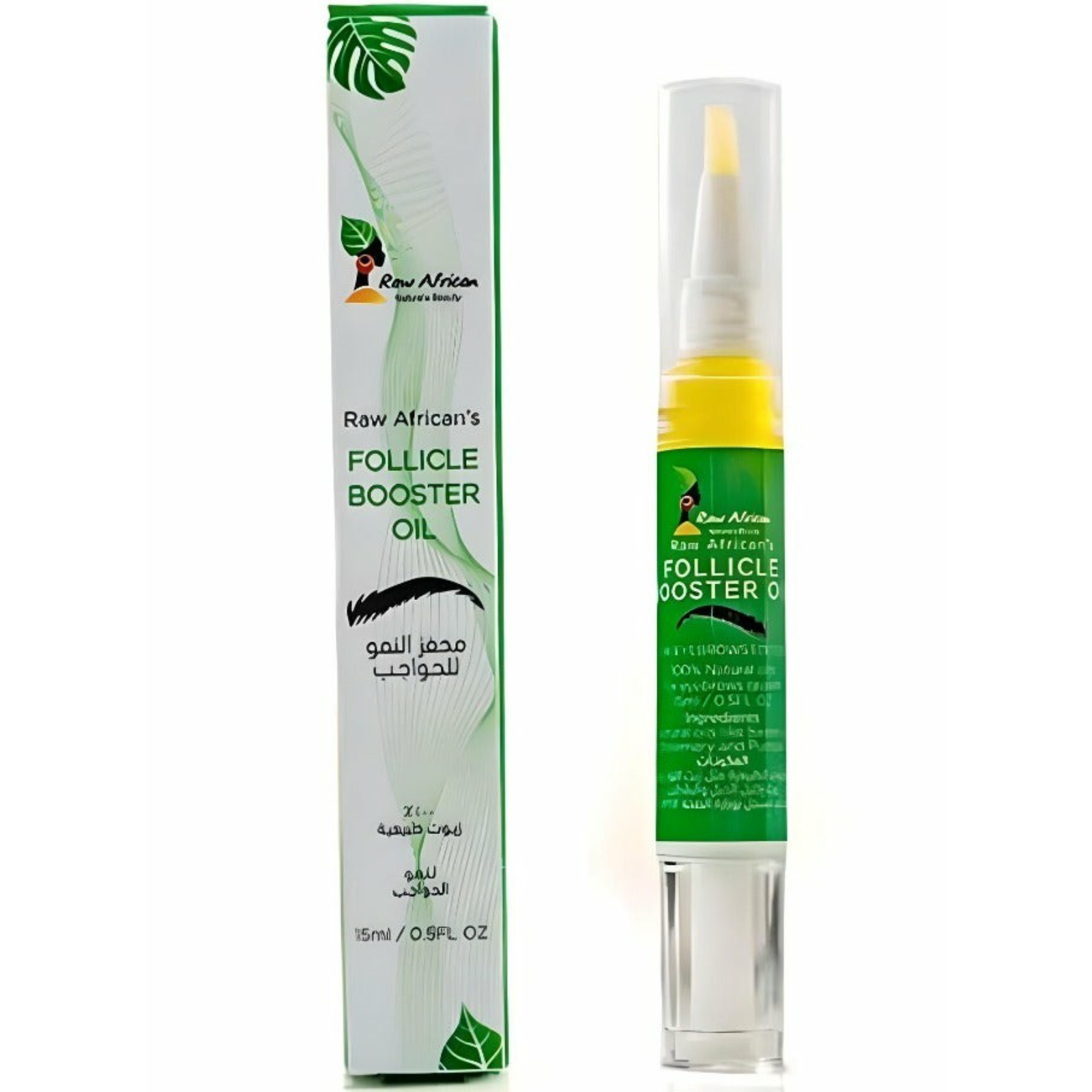 Raw African Eyebrows Follicle Booster Oil 15ml - ZaDa beauty